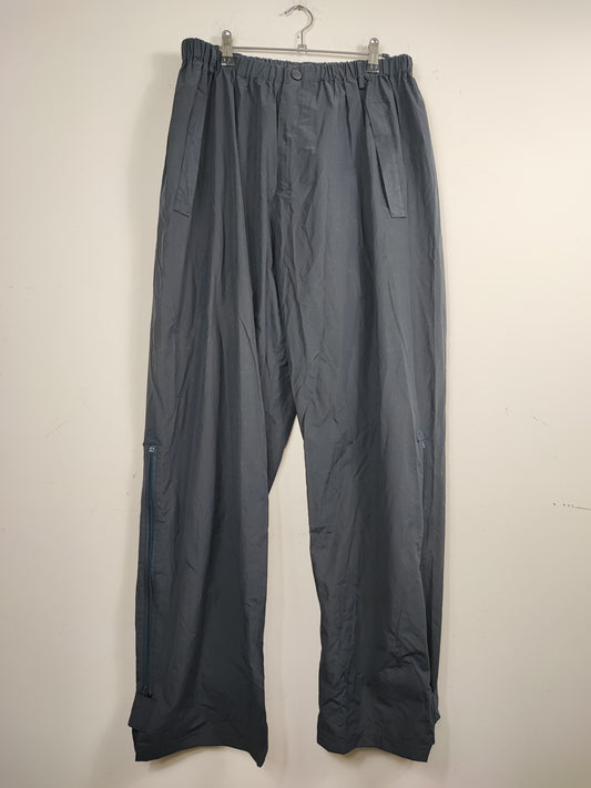 Sovrapantaloni Barbour vintage impermeabili blu L/XL- Man Waterproof Vintage Durham Stowaway trousers Size L/XL