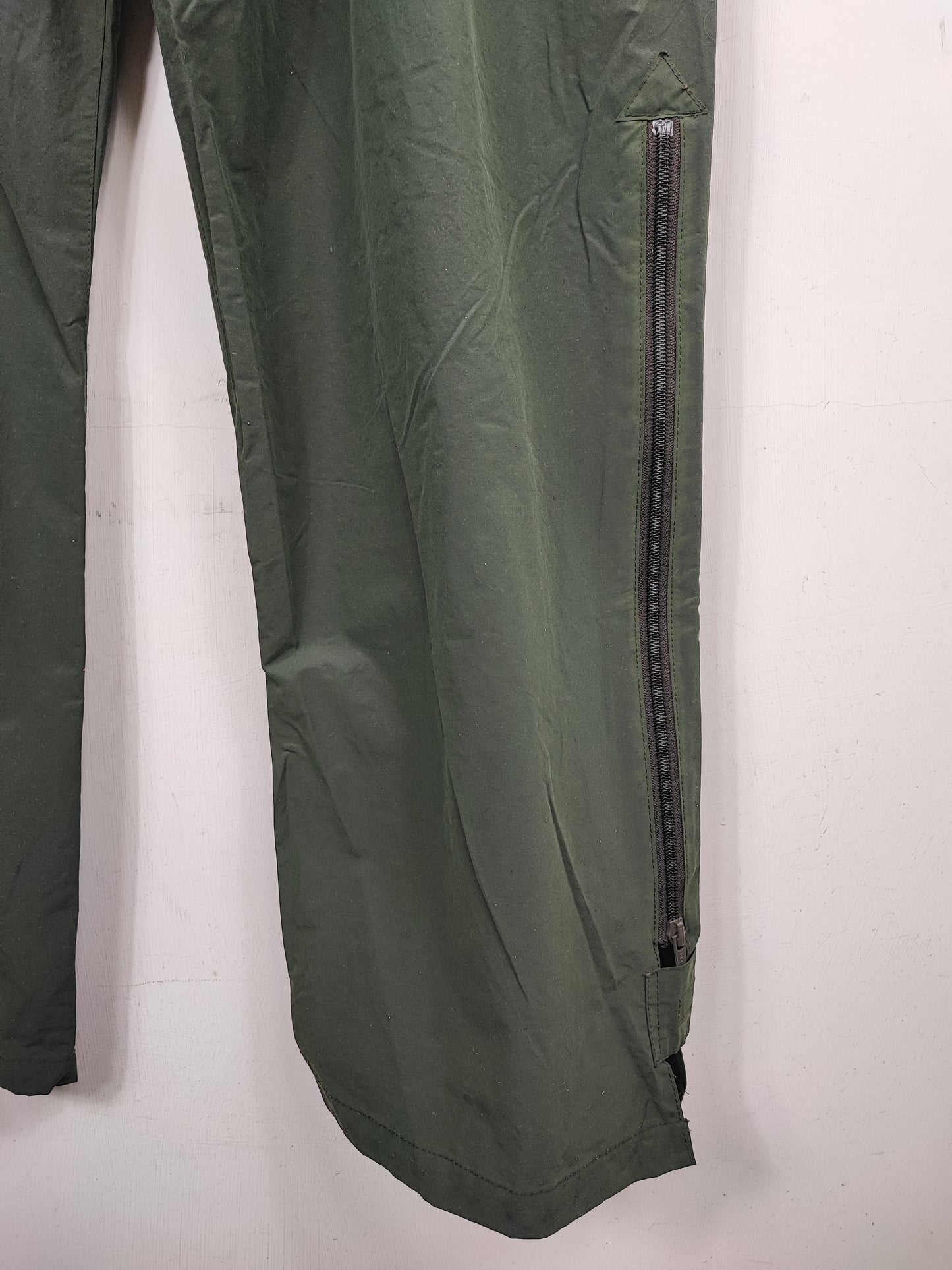 Sovrapantaloni Barbour impermeabili verdi L/XL- Man Waterproof Vintage Durham Packaway trousers Size L/XL