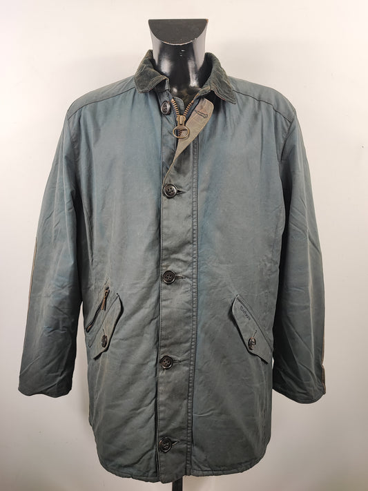 Giacca Barbour blu cerata uomo Carrbridge xxl -Man Navy Carrbridge Wax Jacket Size XXL
