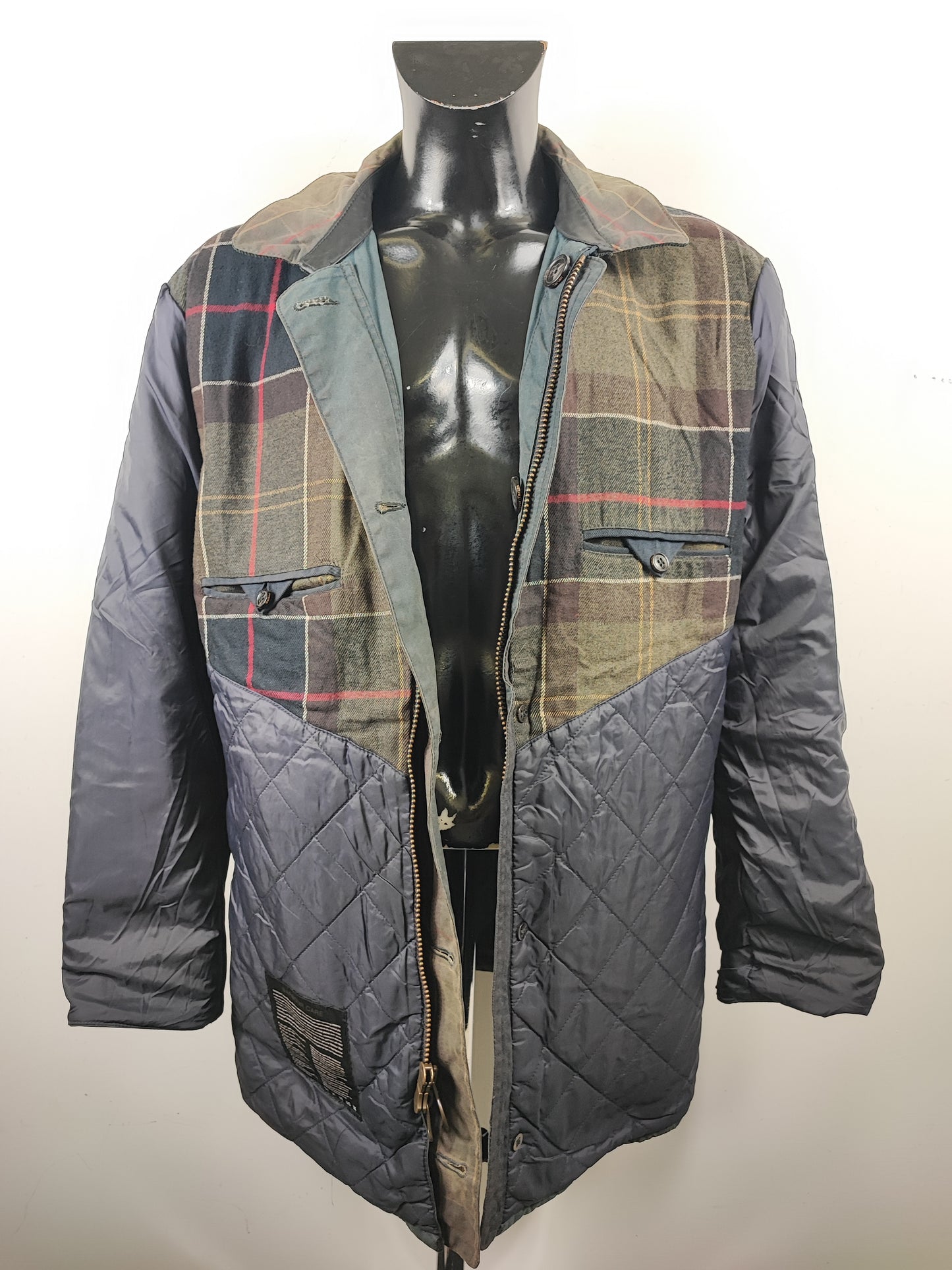 Giacca Barbour blu cerata uomo Carrbridge xxl -Man Navy Carrbridge Wax Jacket Size XXL