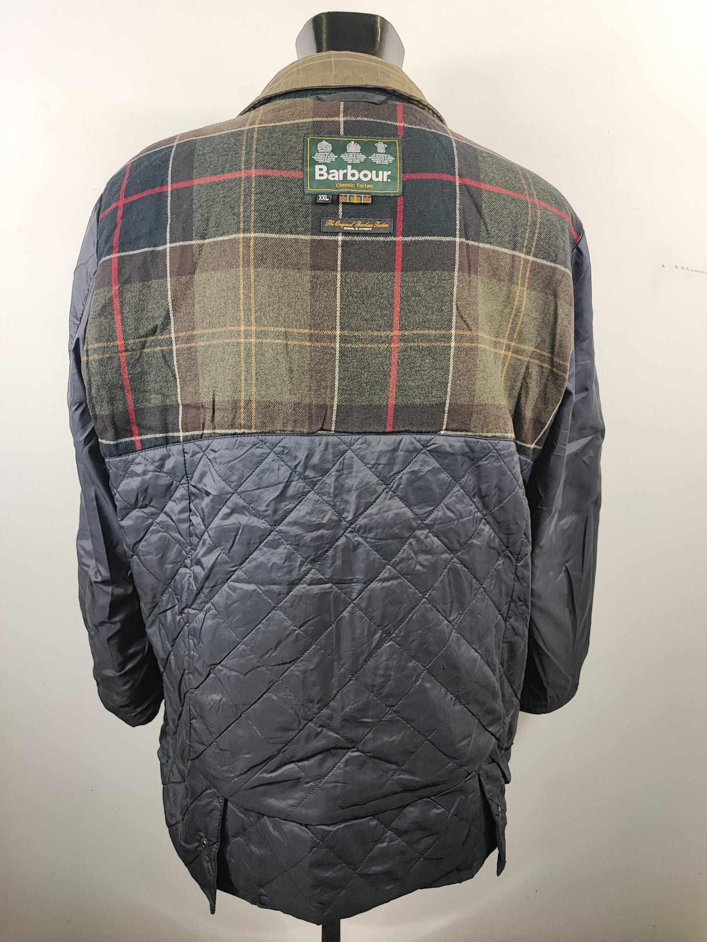 Giacca Barbour blu cerata uomo Carrbridge xxl -Man Navy Carrbridge Wax Jacket Size XXL