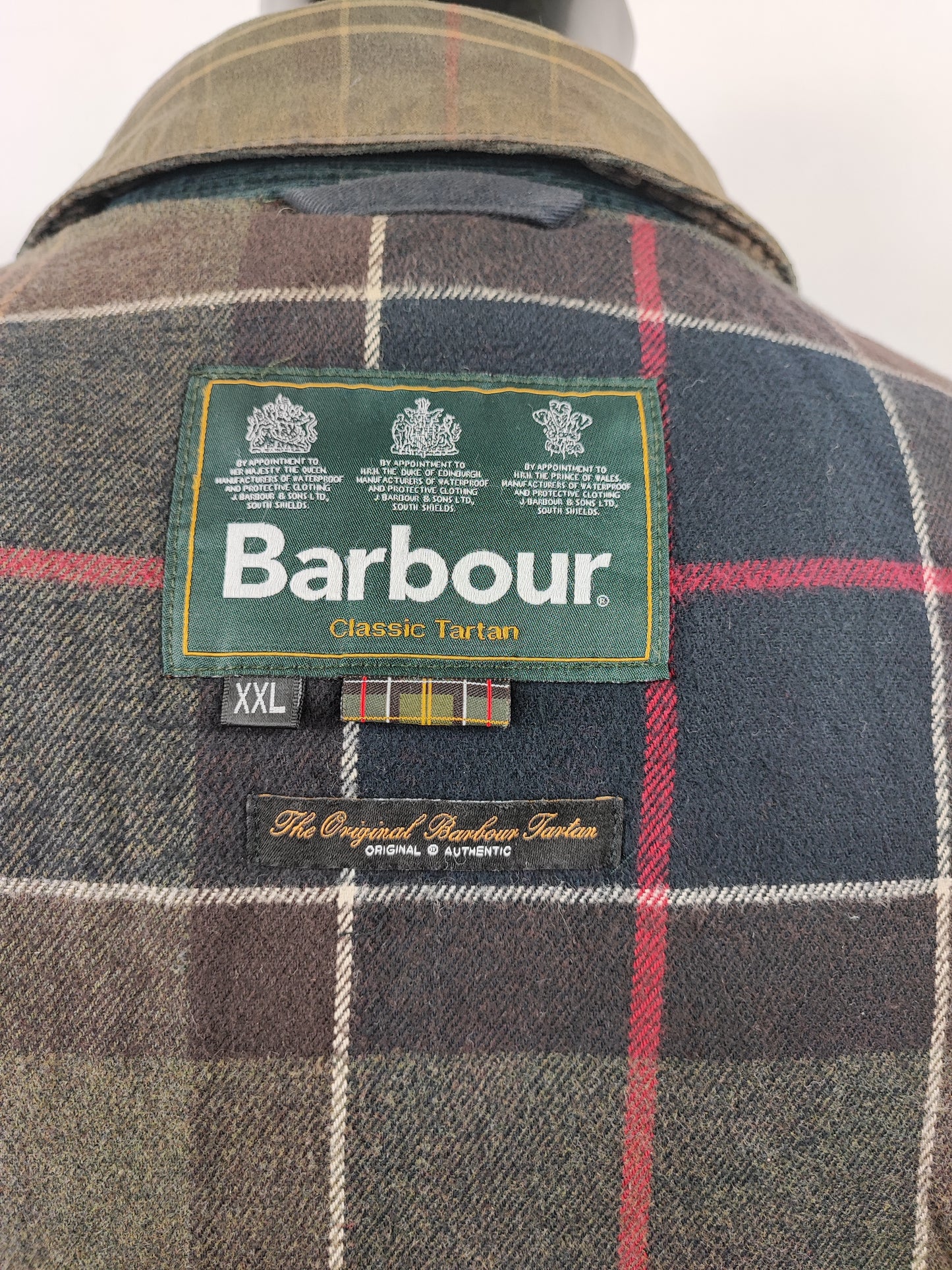 Giacca Barbour blu cerata uomo Carrbridge xxl -Man Navy Carrbridge Wax Jacket Size XXL