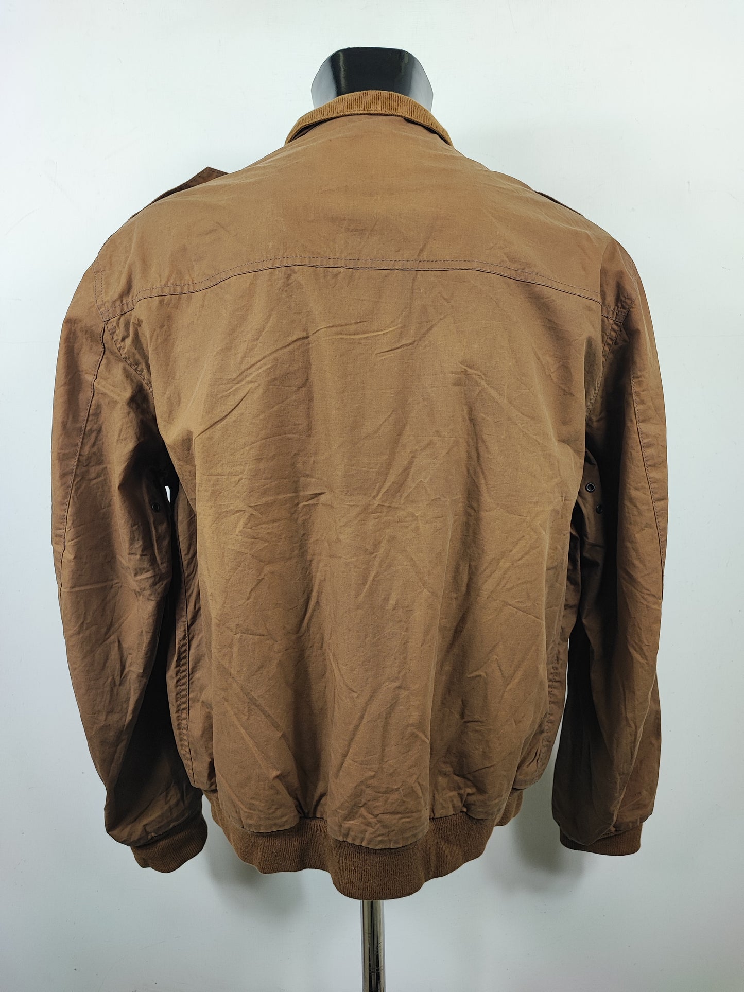 Barbour Giacca uomo Wax Flyer Jacket Large Beige Man Beige Wax Flyer Jacket Size L