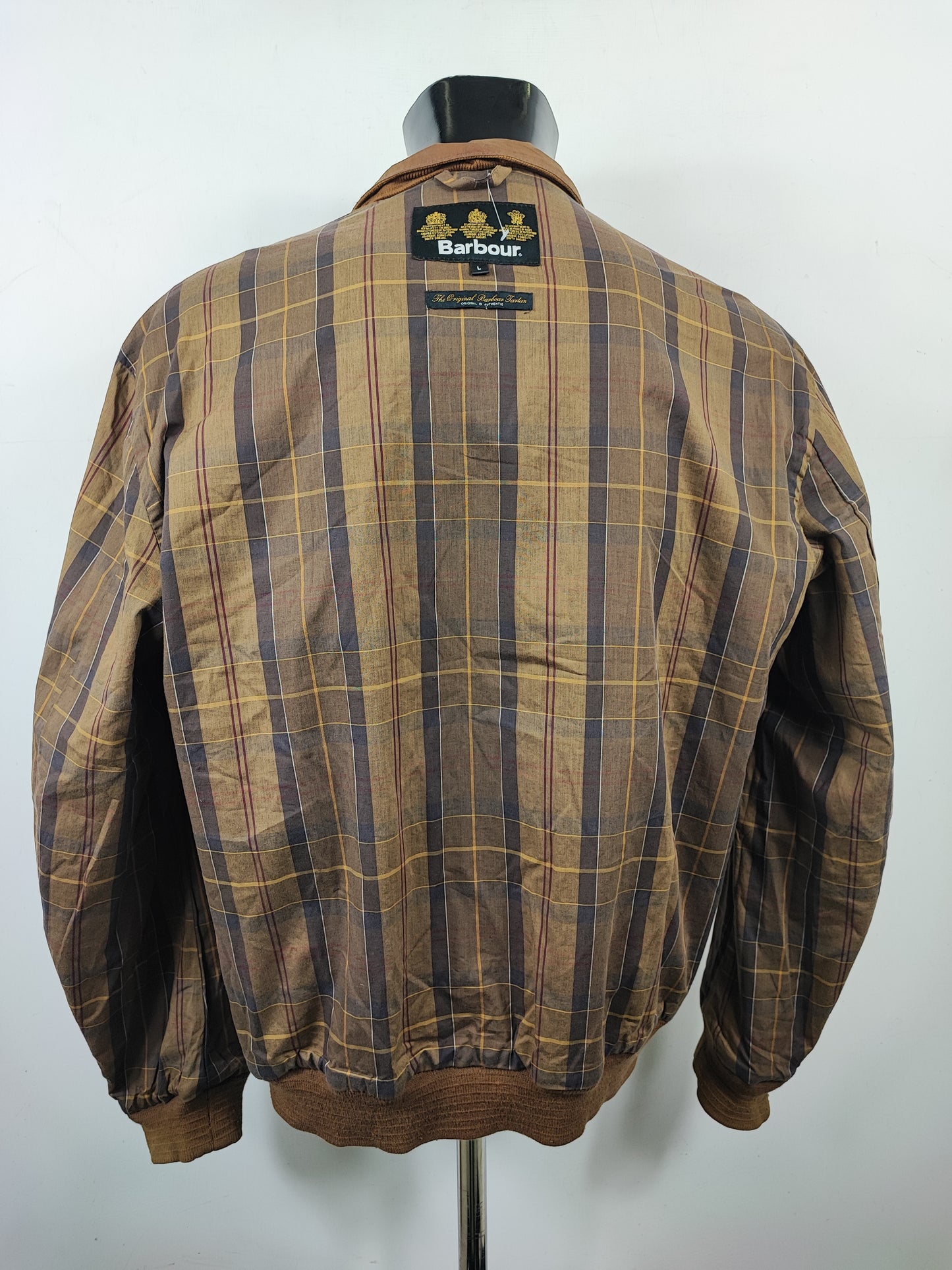 Barbour Giacca uomo Wax Flyer Jacket Large Beige Man Beige Wax Flyer Jacket Size L