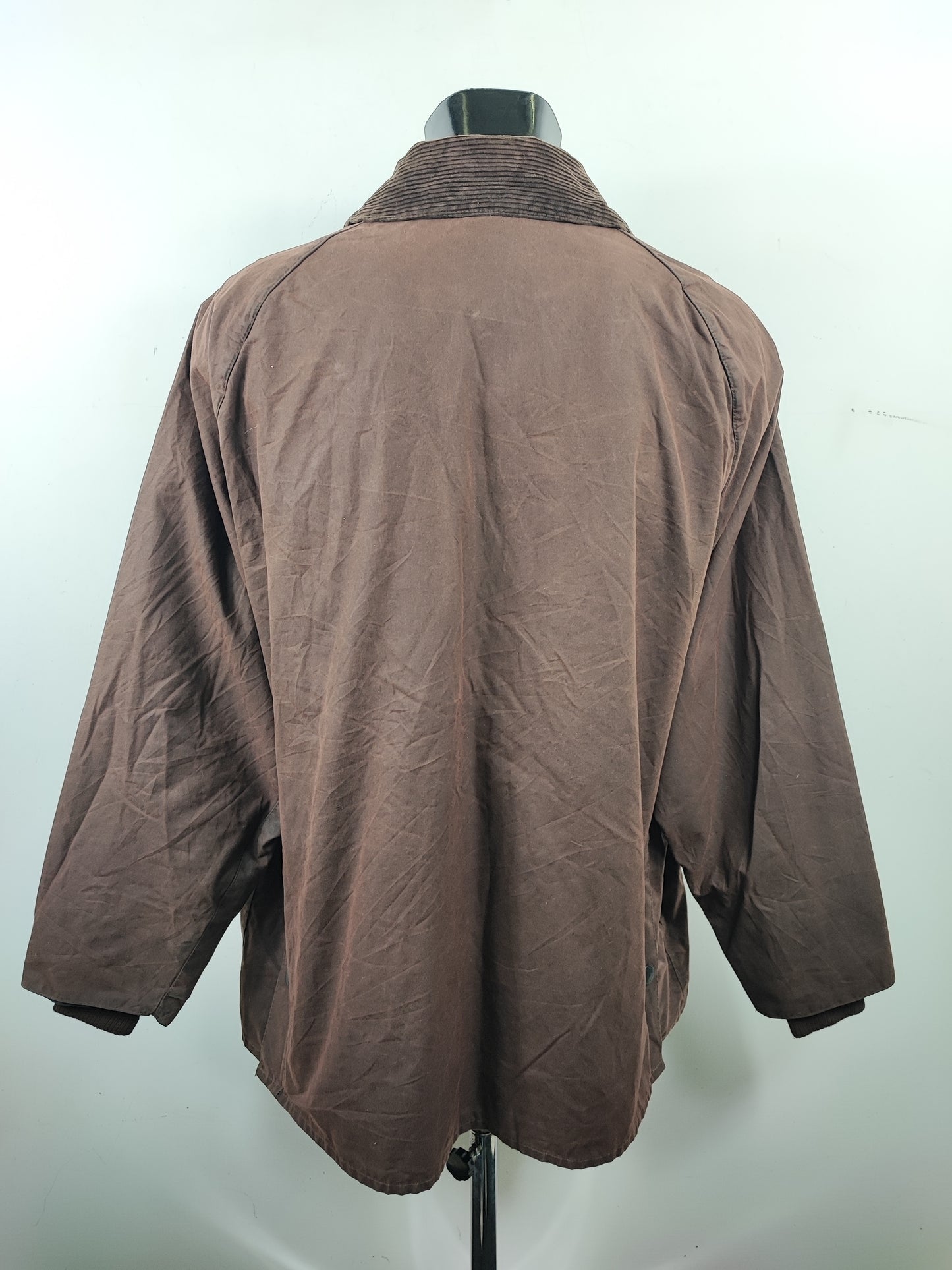 Barbour Giacca Bedale marrone Vintage C50/127 CM XXL Brown Waxed Bedale Jacket size XXL
