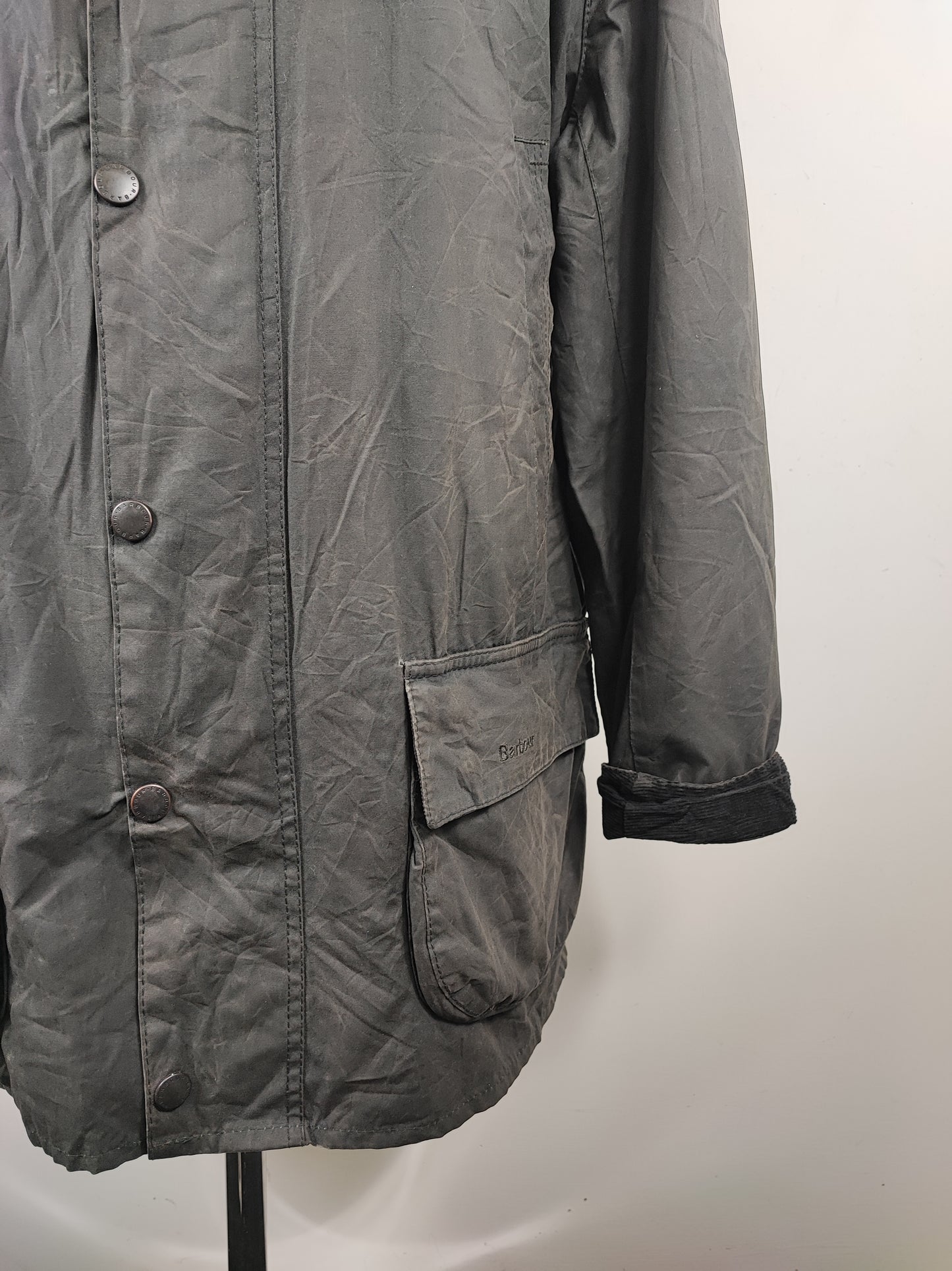 Giacca Barbour uomo cerato Bristol nero XXLarge - Man Black Bristol wax Jacket size XXL
