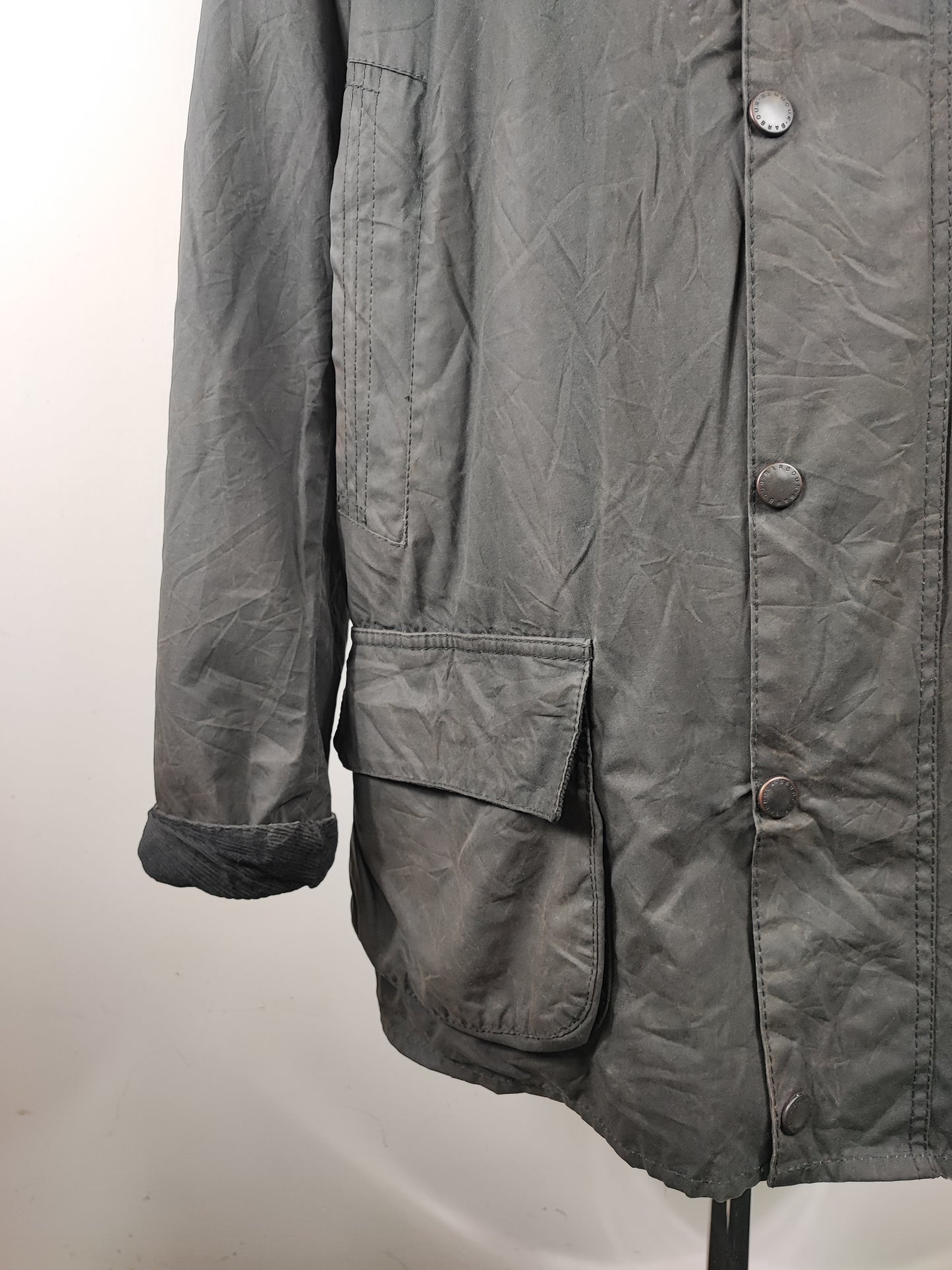 Giacca Barbour uomo cerato Bristol nero XXLarge - Man Black Bristol wax Jacket size XXL