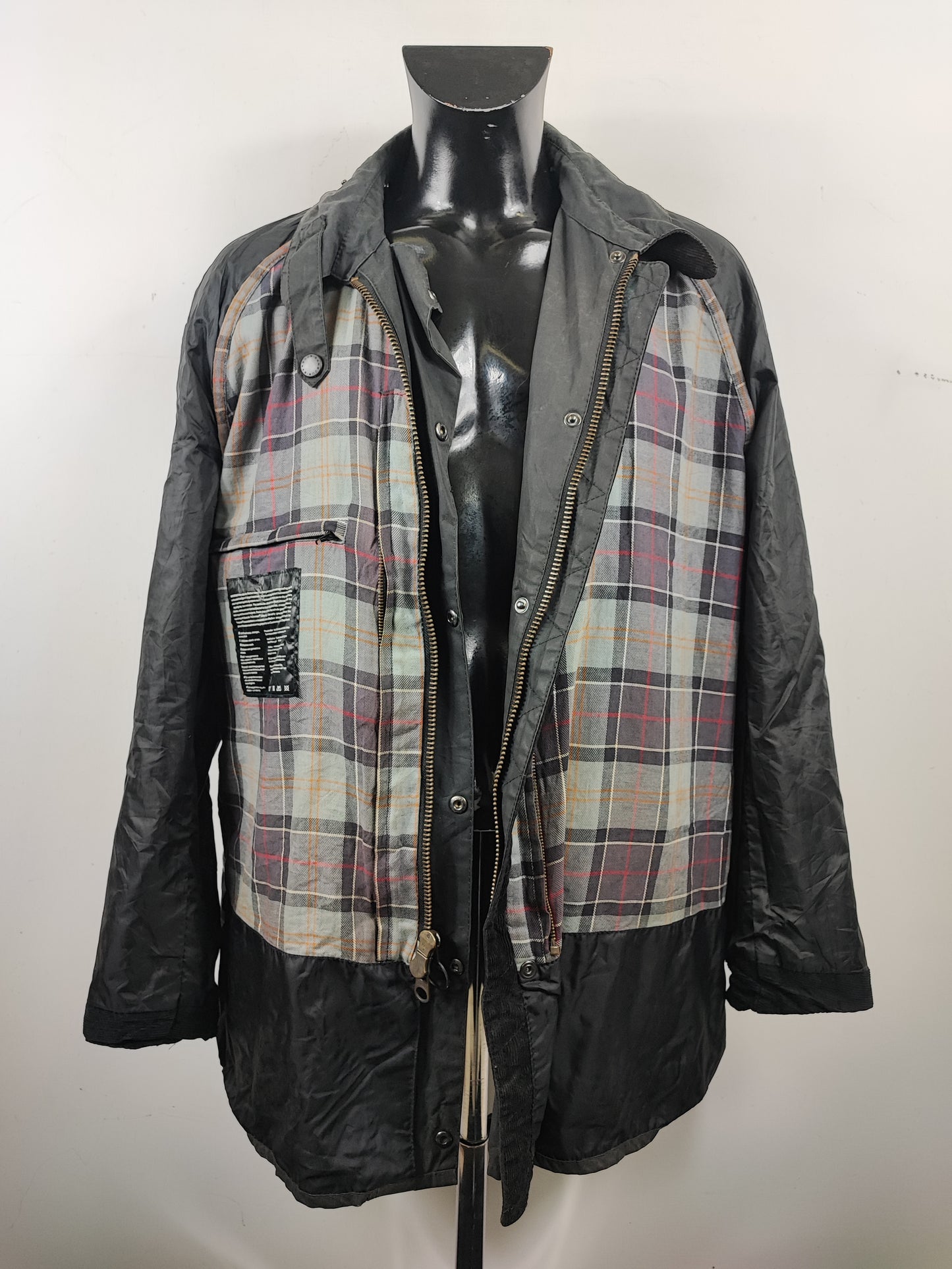 Giacca Barbour uomo cerato Bristol nero XXLarge - Man Black Bristol wax Jacket size XXL