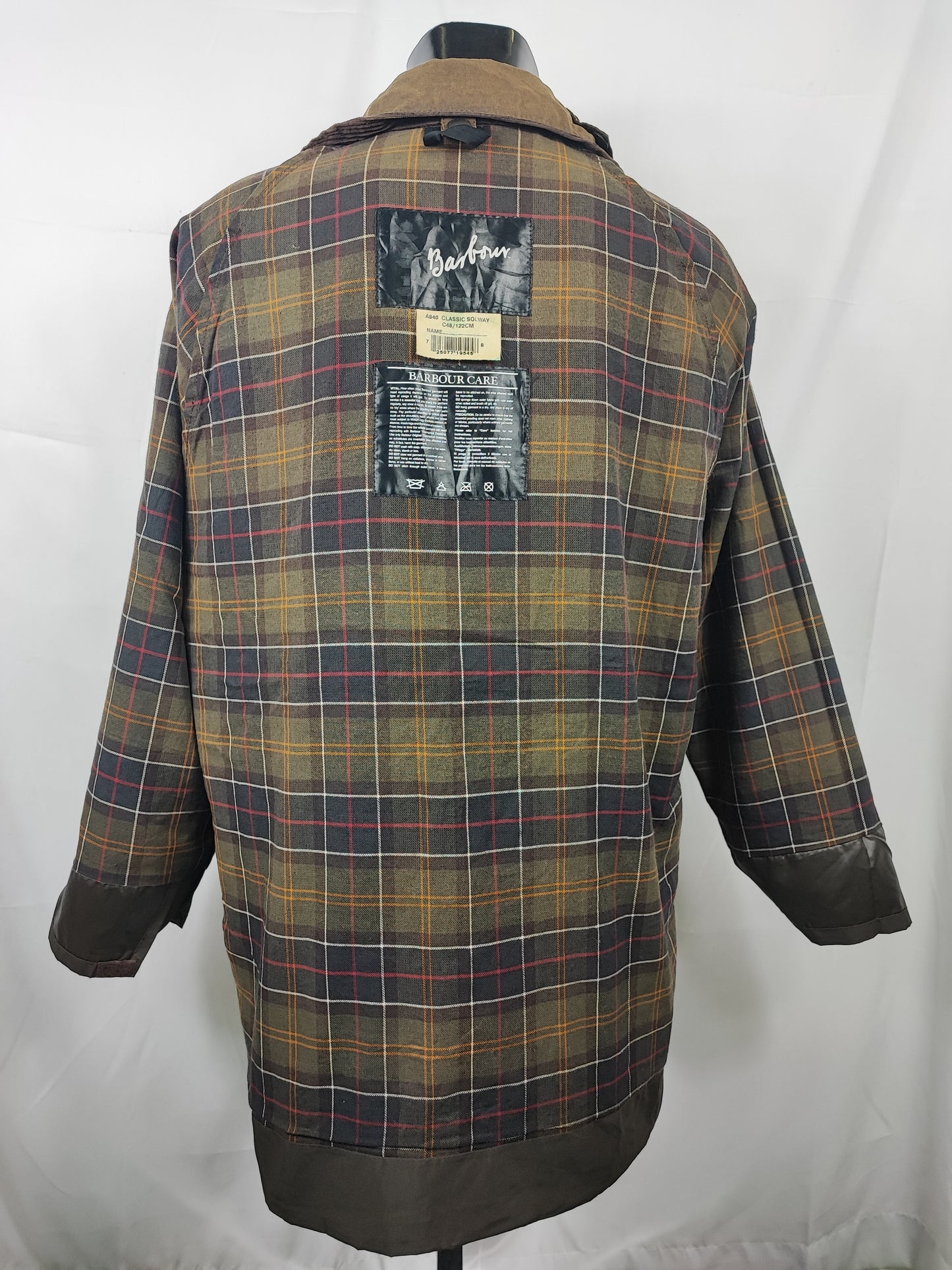 Barbour Classic Solway verde Cerato C48/122 cm XLarge- Man Wax Classic Solway Olive jacket XLarge