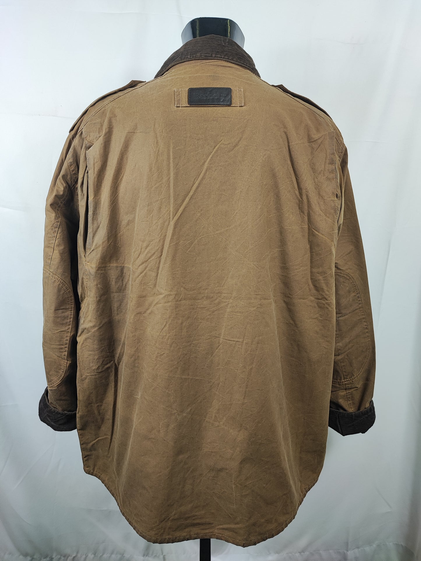 Giacca Barbour  Beige Uomo Trooper cerata XXLarge Man Beige Waxed jacket size XXL