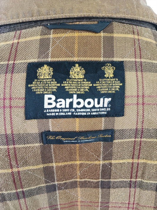 Giacca Barbour  Beige Uomo Trooper cerata XXLarge Man Beige Waxed jacket size XXL
