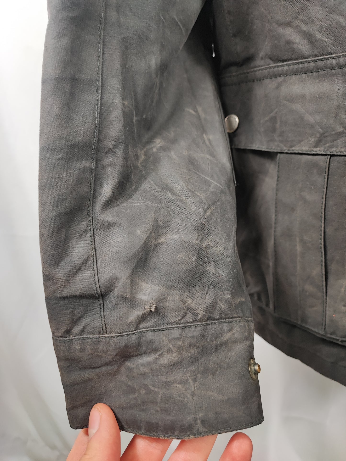 Giacca Barbour International Duke nero XXL - Man black Duke wax Jacket Size XXL