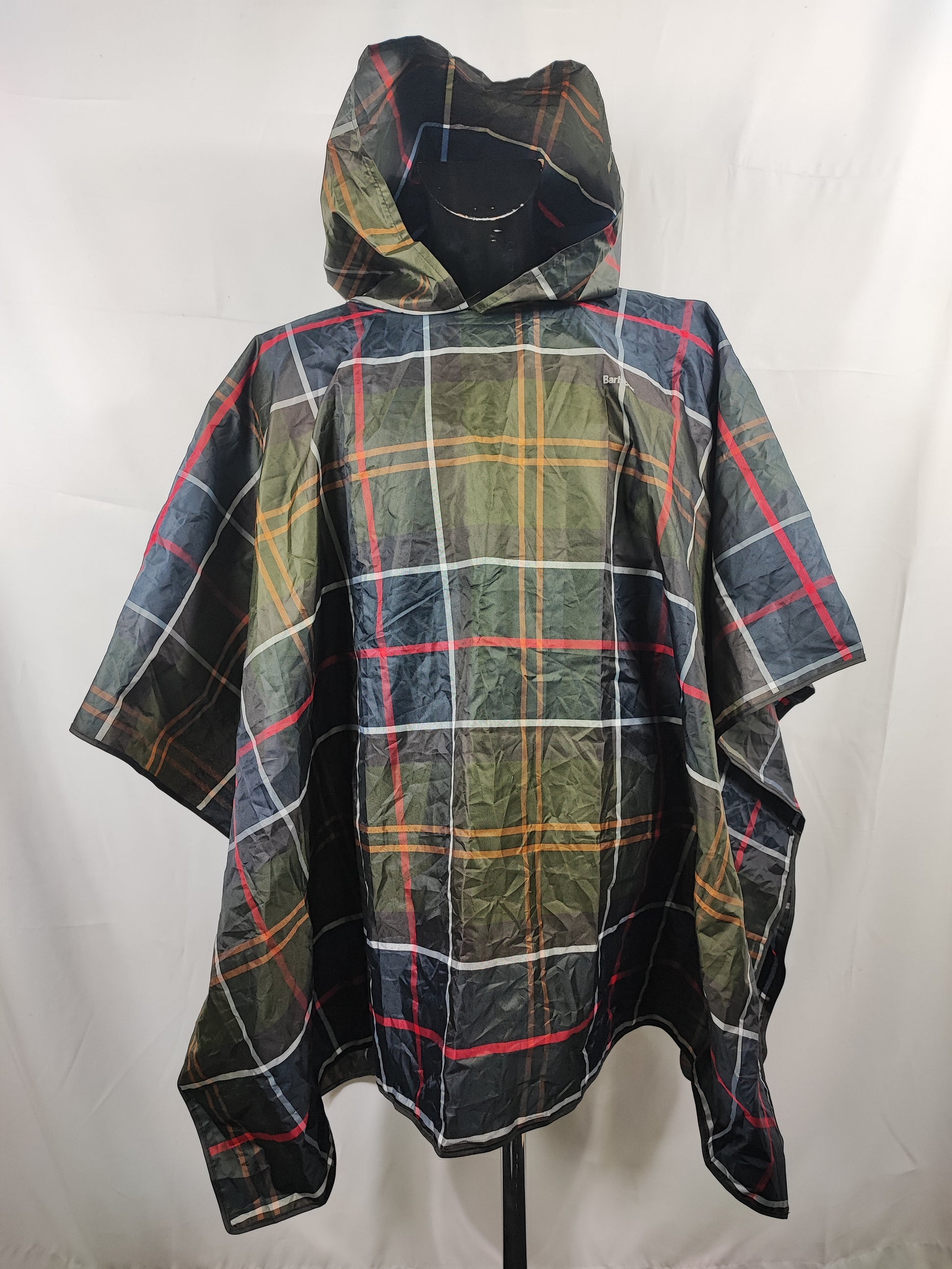 Tartan Un Barbour Poncho Barbour In Tartan Unisex Barbour Tartan