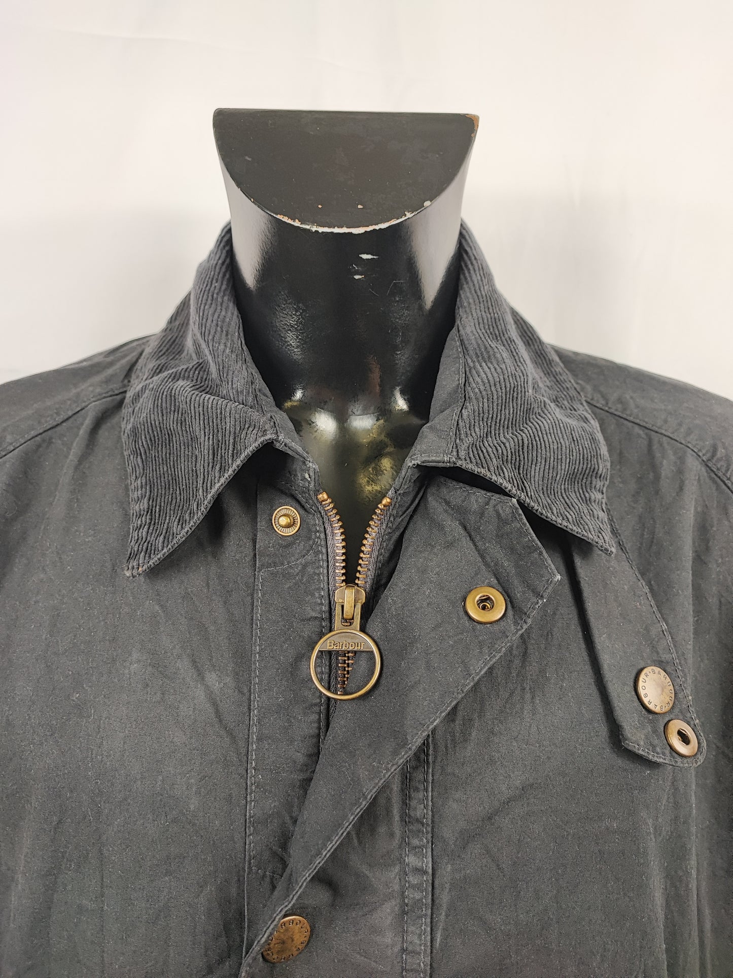 Giacca Barbour da uomo cerata Blu Rambler Taglia XLarge Navy wax cotton Rambler Jacket size XL