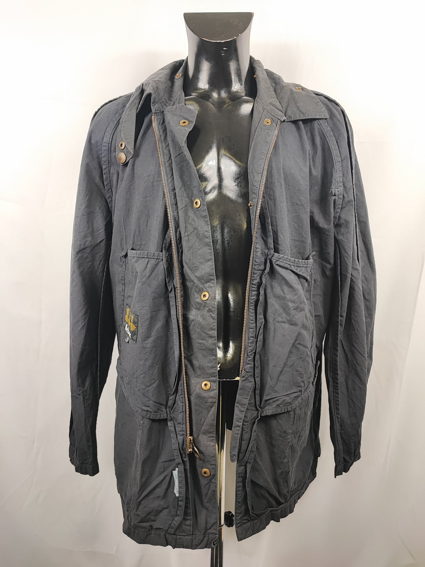 Giacca Barbour da uomo cerata Blu Rambler Taglia XLarge Navy wax cotton Rambler Jacket size XL