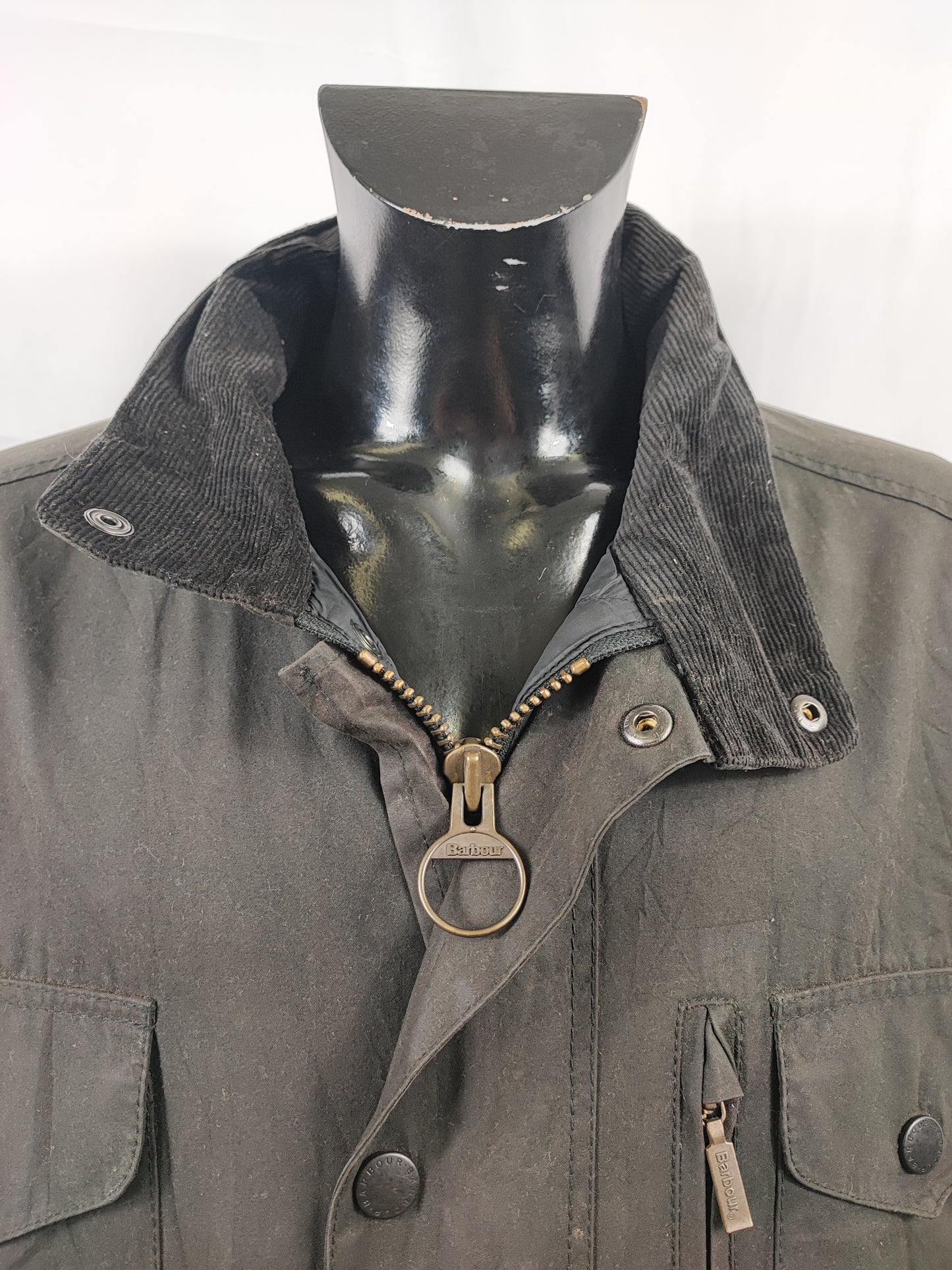 Barbour Giacca uomo Nera Sapper Jacket XXL - Man Black Waxed Sapper Jacket Size XXL