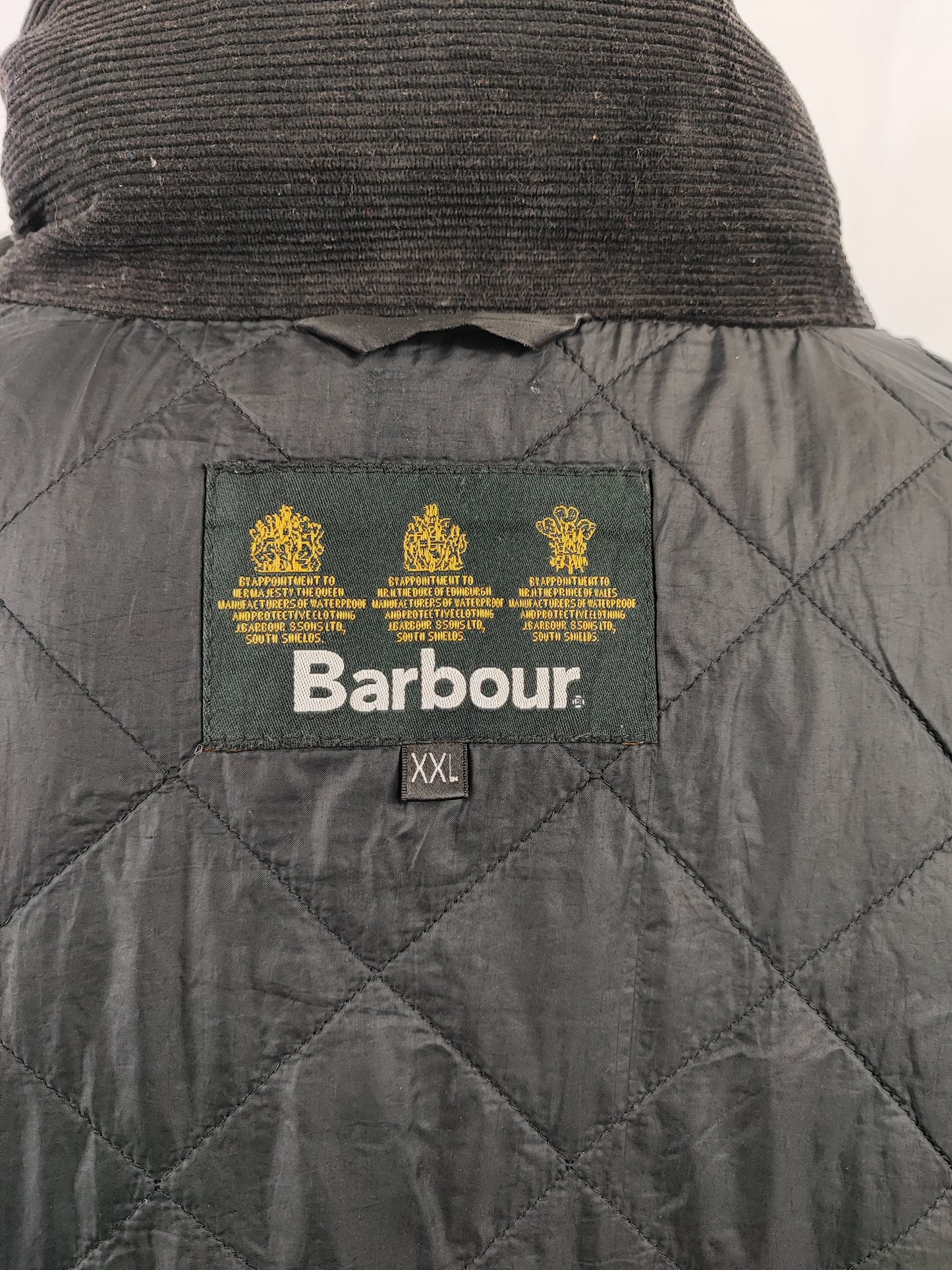 Barbour Giacca uomo Nera Sapper Jacket XXL - Man Black Waxed Sapper Jacket Size XXL