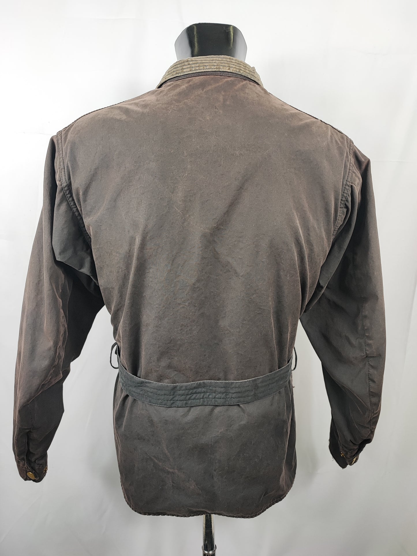 Barbour International nero uomo Large C42/107cm - Man Black Wax International Jacket C42 Size L