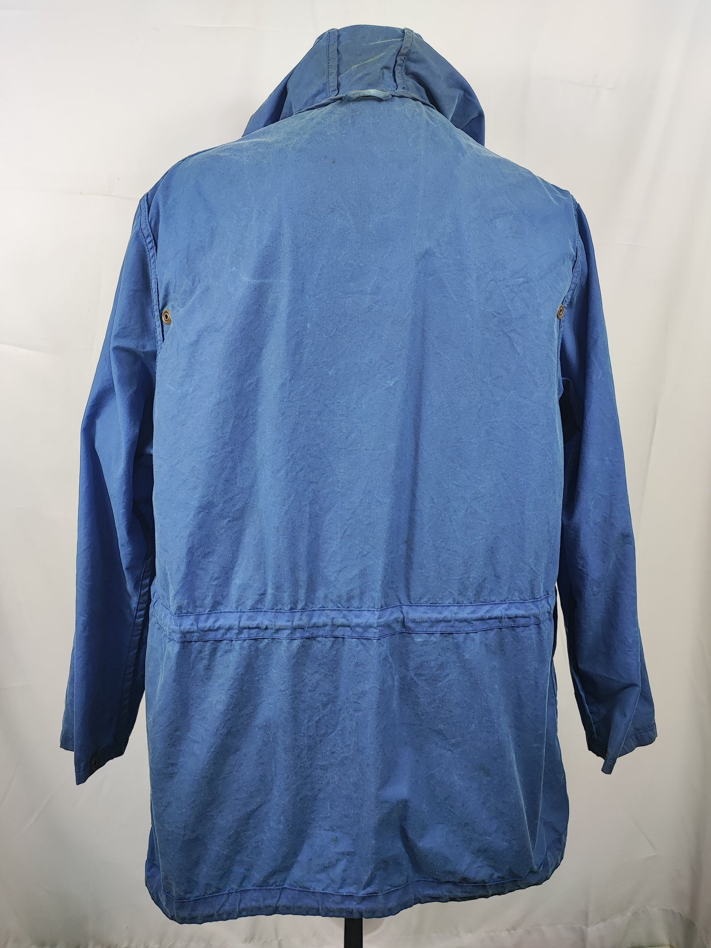 Parka Barbour cerato Blu XLarge  -  Man Waxed Navy jacket with hood size Xlarge