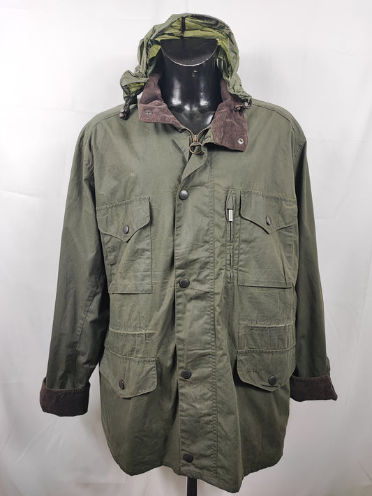 Barbour Giacca da uomo Sapper verde XXL Man Flyweight Green Sapper Jacket Size XXL