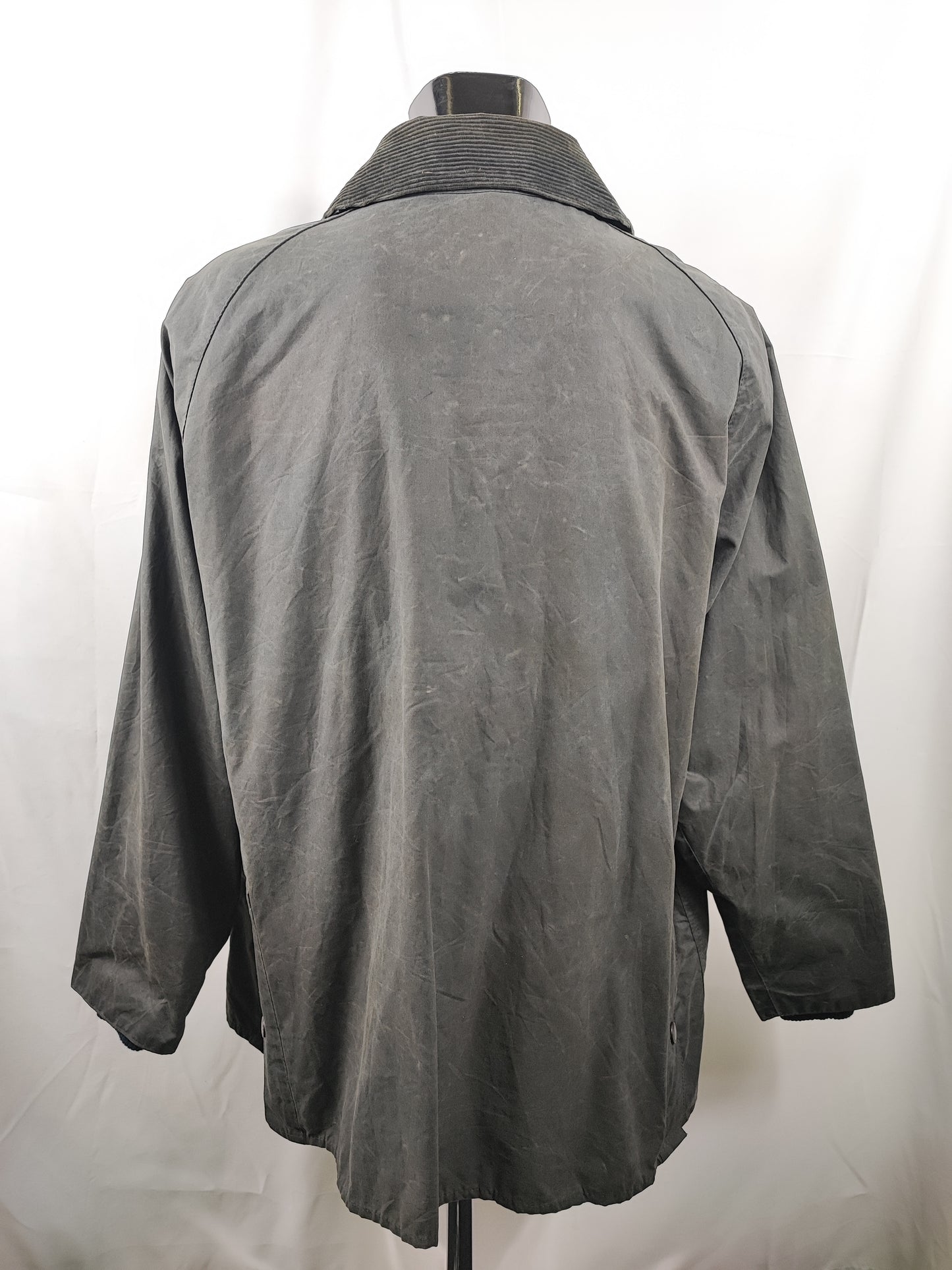 Barbour Bedale Uomo Vintage Blu C48/122cm Man Bedale waxed Navy jacket Size XL