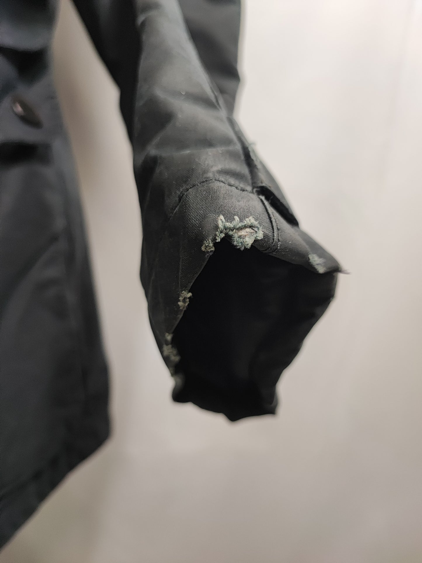 Game Parka Barbour blu con cappuccio Medium- Man Wax Navy Game Parka Size Medium