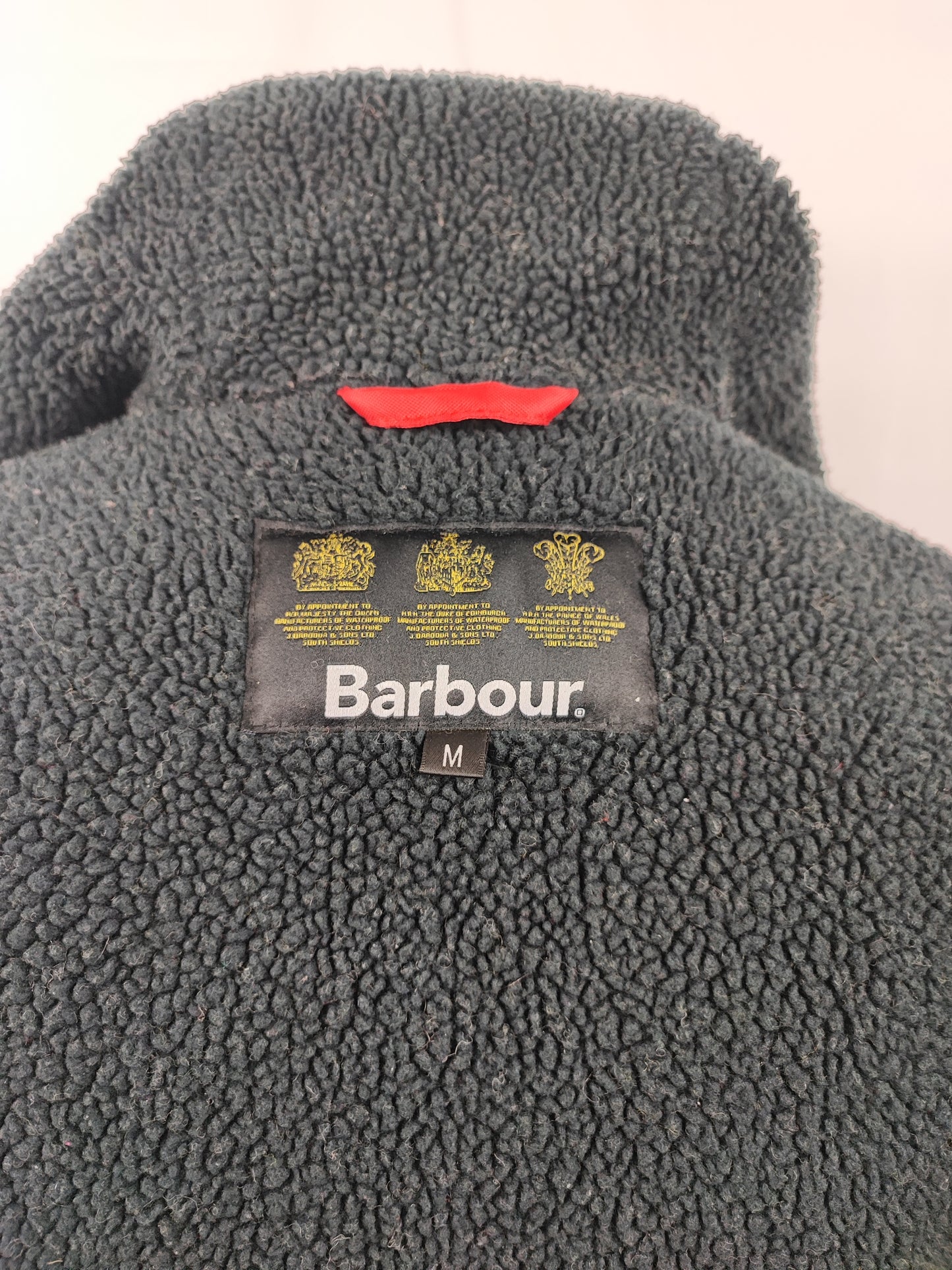 Game Parka Barbour blu con cappuccio Medium- Man Wax Navy Game Parka Size Medium