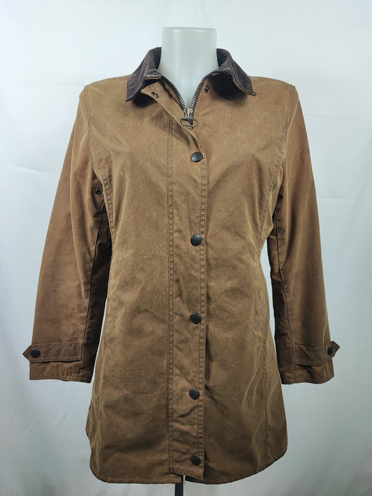 Giacca Barbour Newmarket donna Beige UK10 Small Lady Beige Newmarket jacket Size UK10