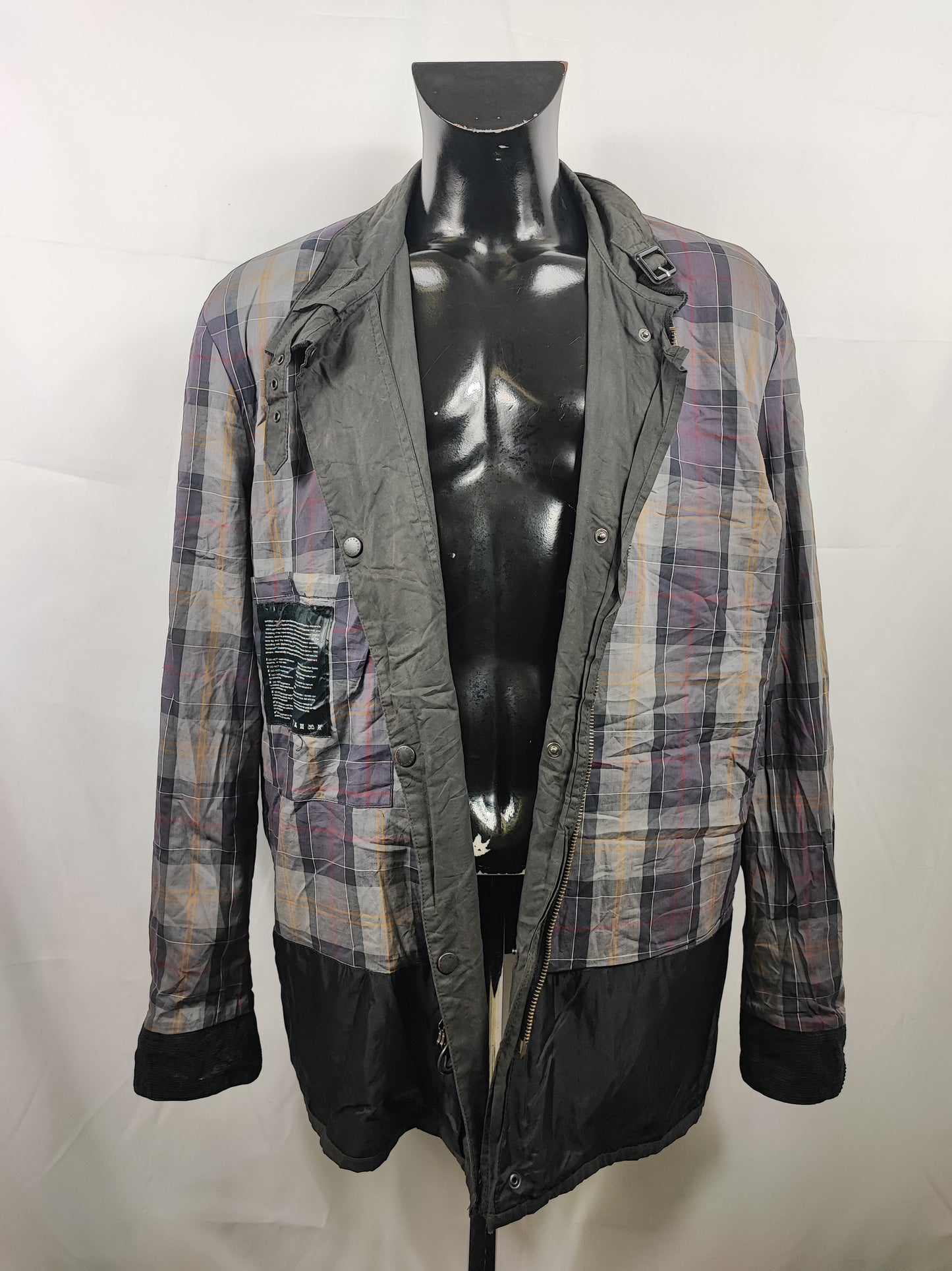 Barbour Giacca da uomo nero International XL Man Flyweight Black International Jacket Size XL