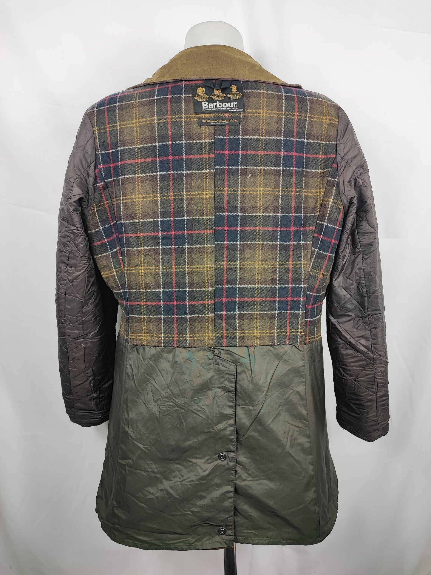 Giacca Barbour Newmarket donna Verde UK12 Medium Lady Olive Newmarket jacket Size UK12