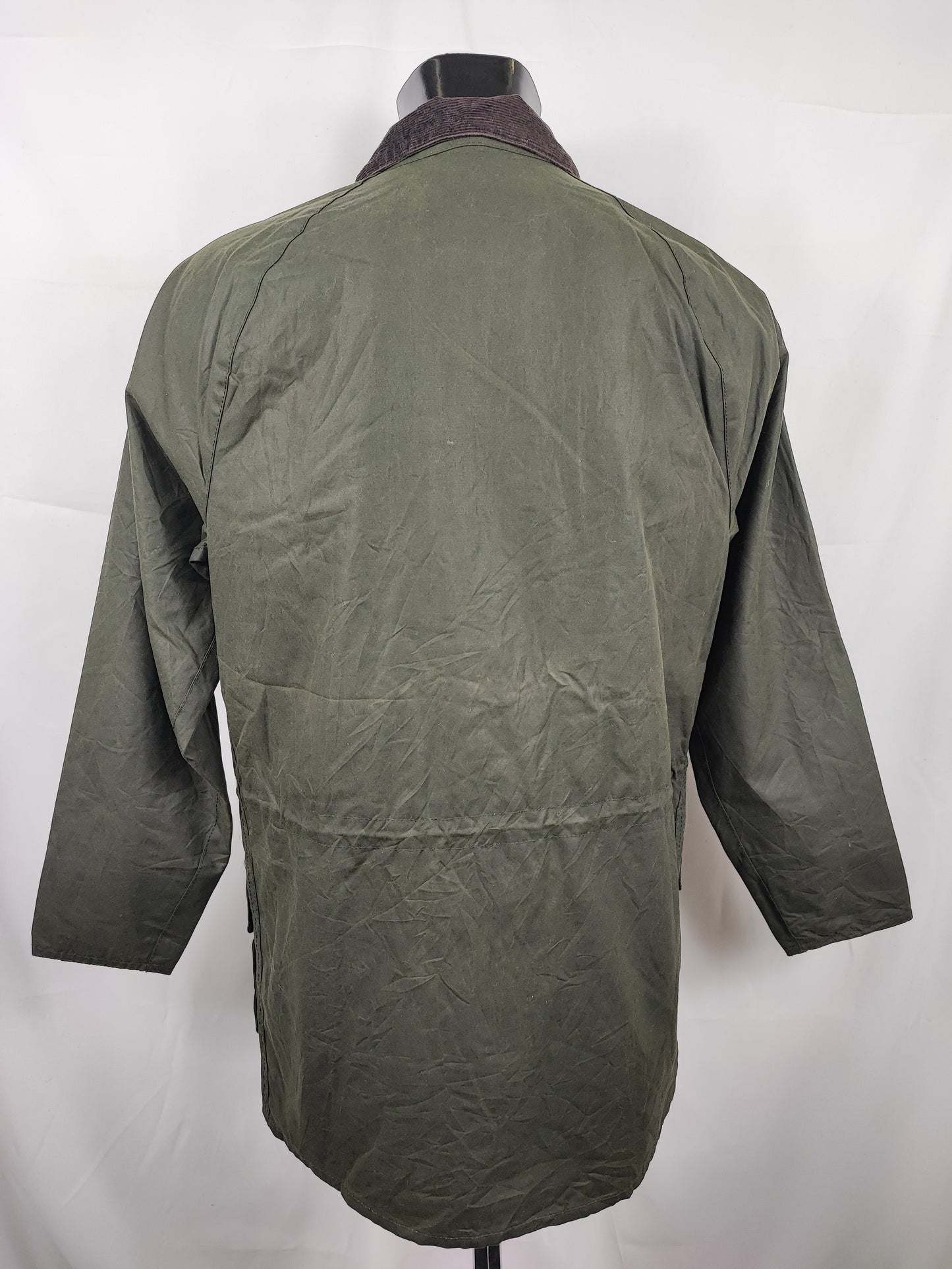 Giacca Barbour da uomo verde cerata Smu Burnell Small- Sage Man Wax Smu Burnell Jacket size S
