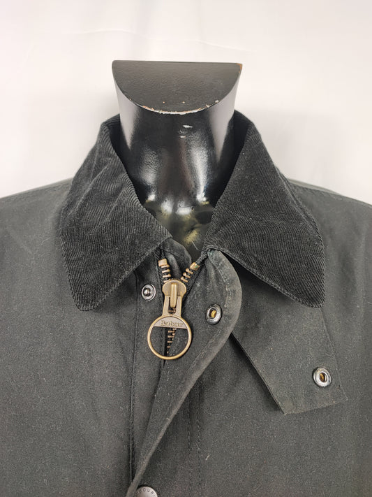 Giacca Barbour Nera Martindale Cerata XXLarge - Man Wax Black Martindale Jacket Size XXLarge