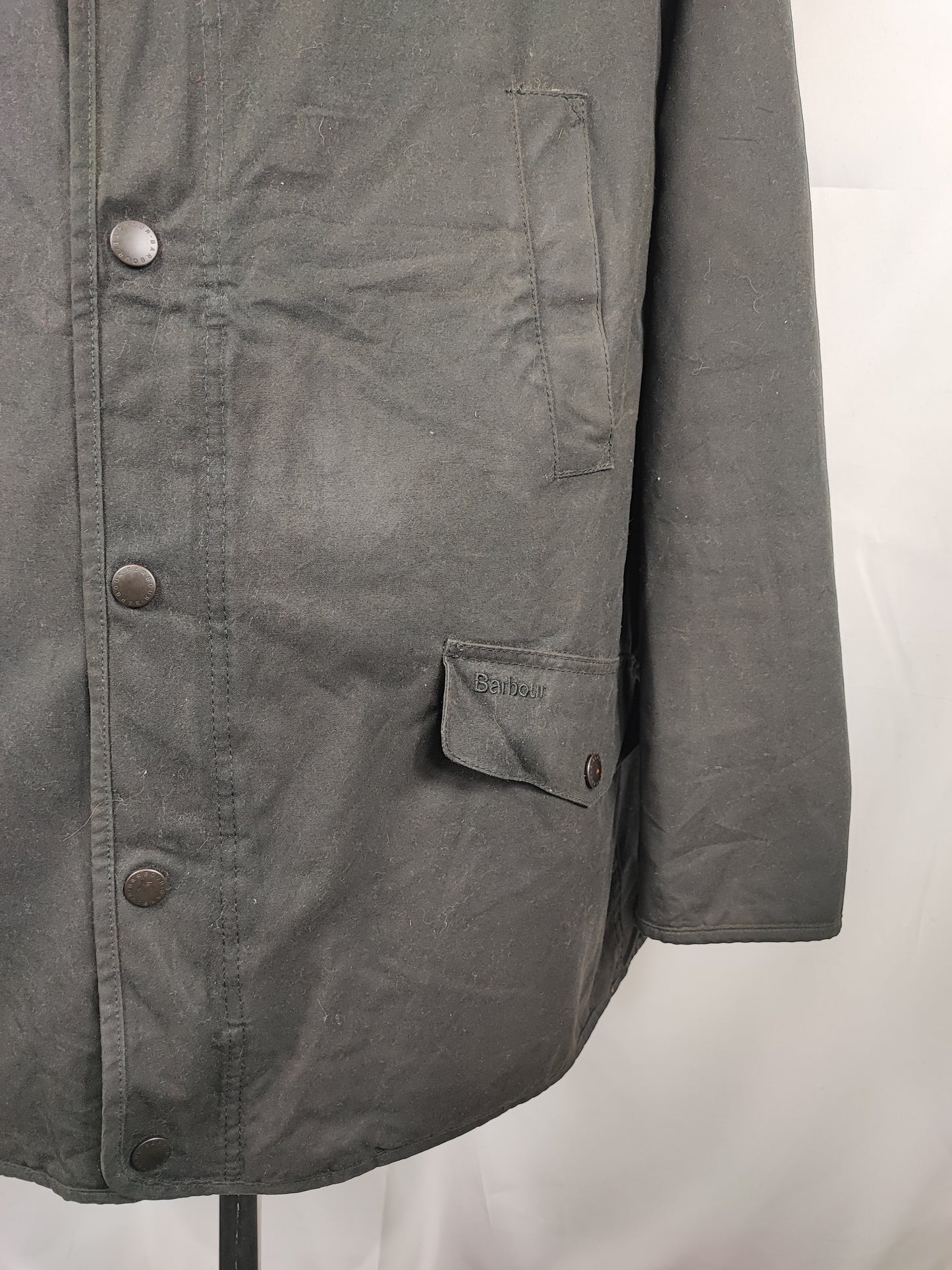 Giacca Barbour Nera Martindale Cerata XXLarge - Man Wax Black Martindale Jacket Size XXLarge