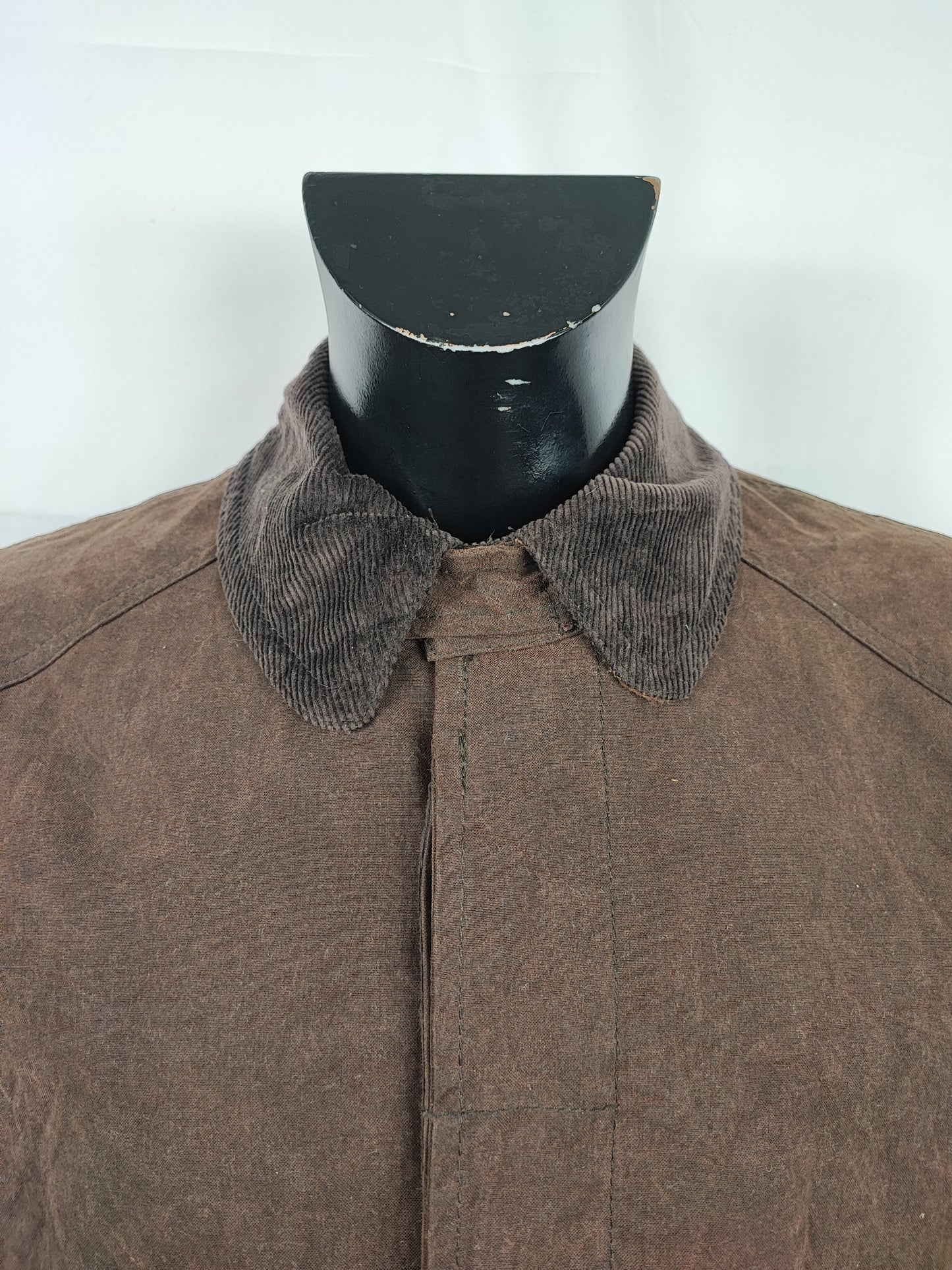 Cappotto Barbour uomo Merton mac marrone M- Man Merton brown wax trench coat size Medium