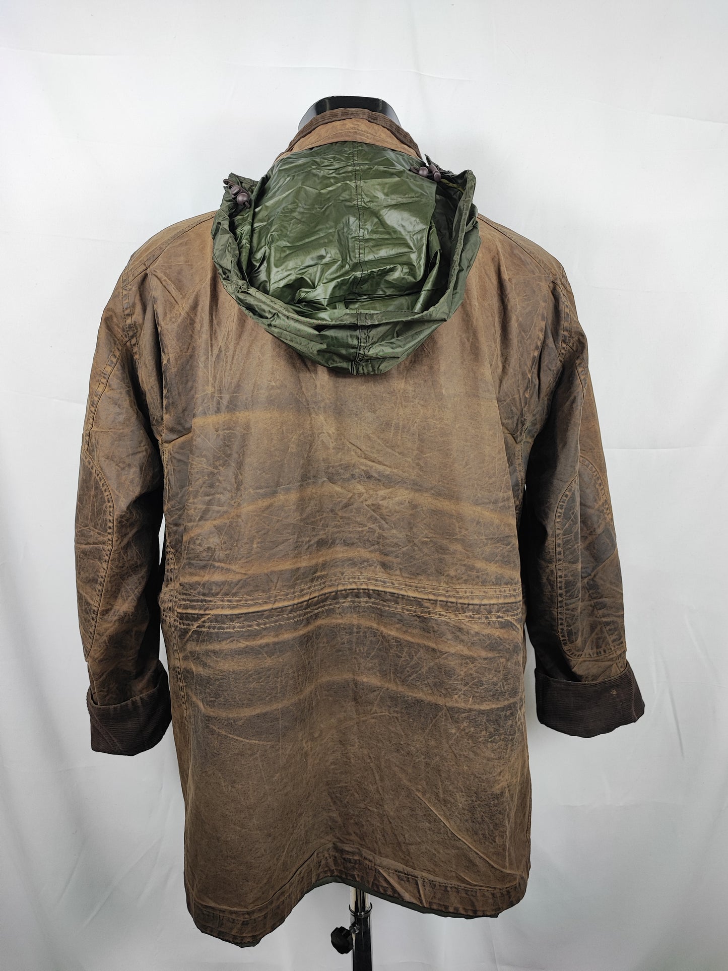 Barbour Giacca uomo verde Sapper Jacket L - Man Green Waxed Sapper Jacket Size Large