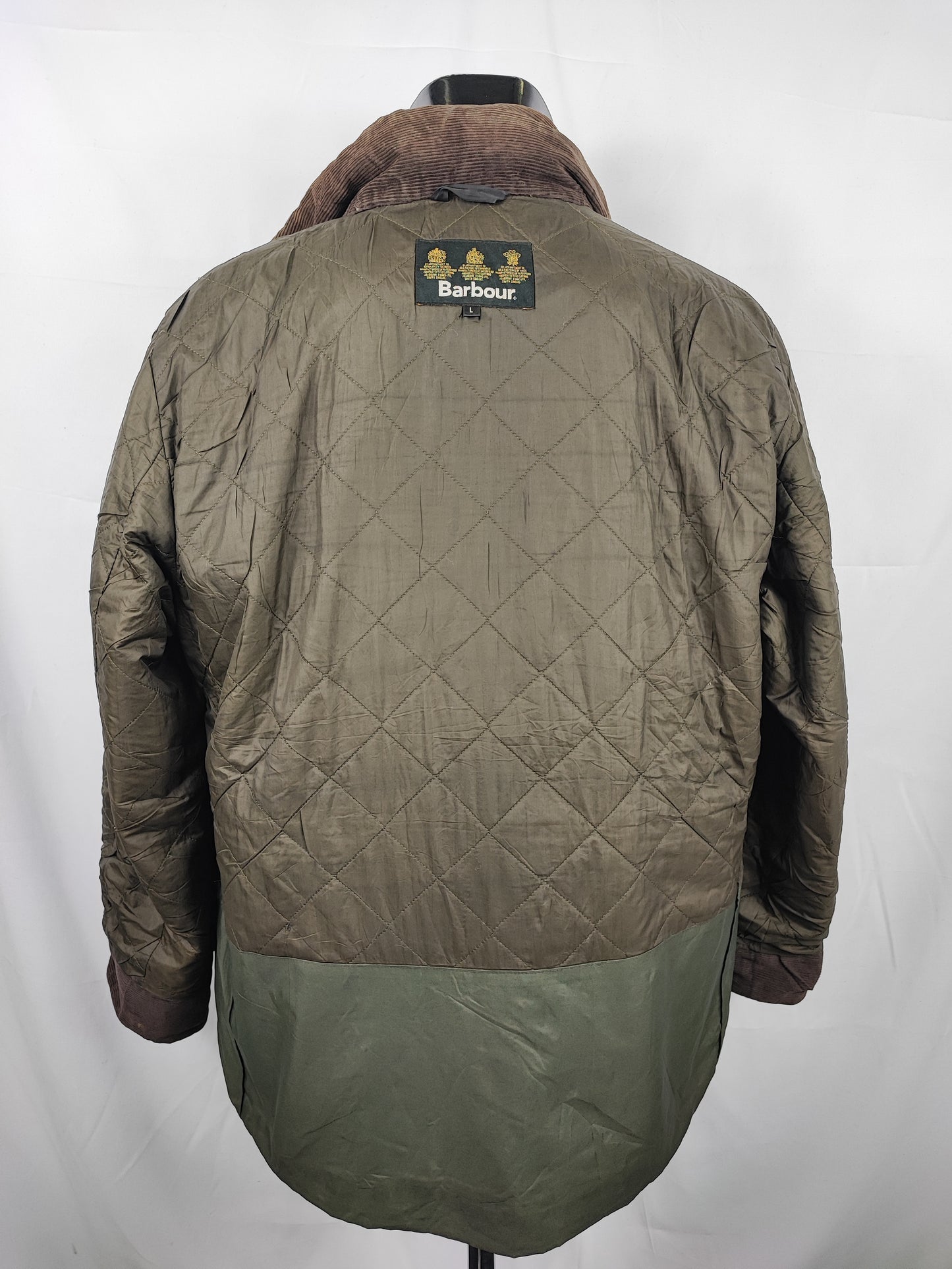 Barbour Giacca uomo verde Sapper Jacket L - Man Green Waxed Sapper Jacket Size Large