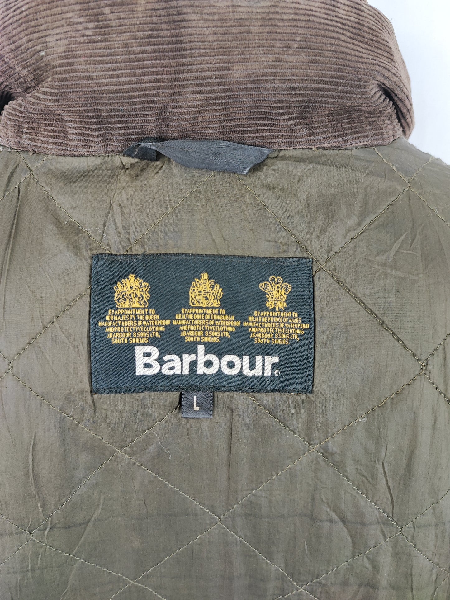 Barbour Giacca uomo verde Sapper Jacket L - Man Green Waxed Sapper Jacket Size Large