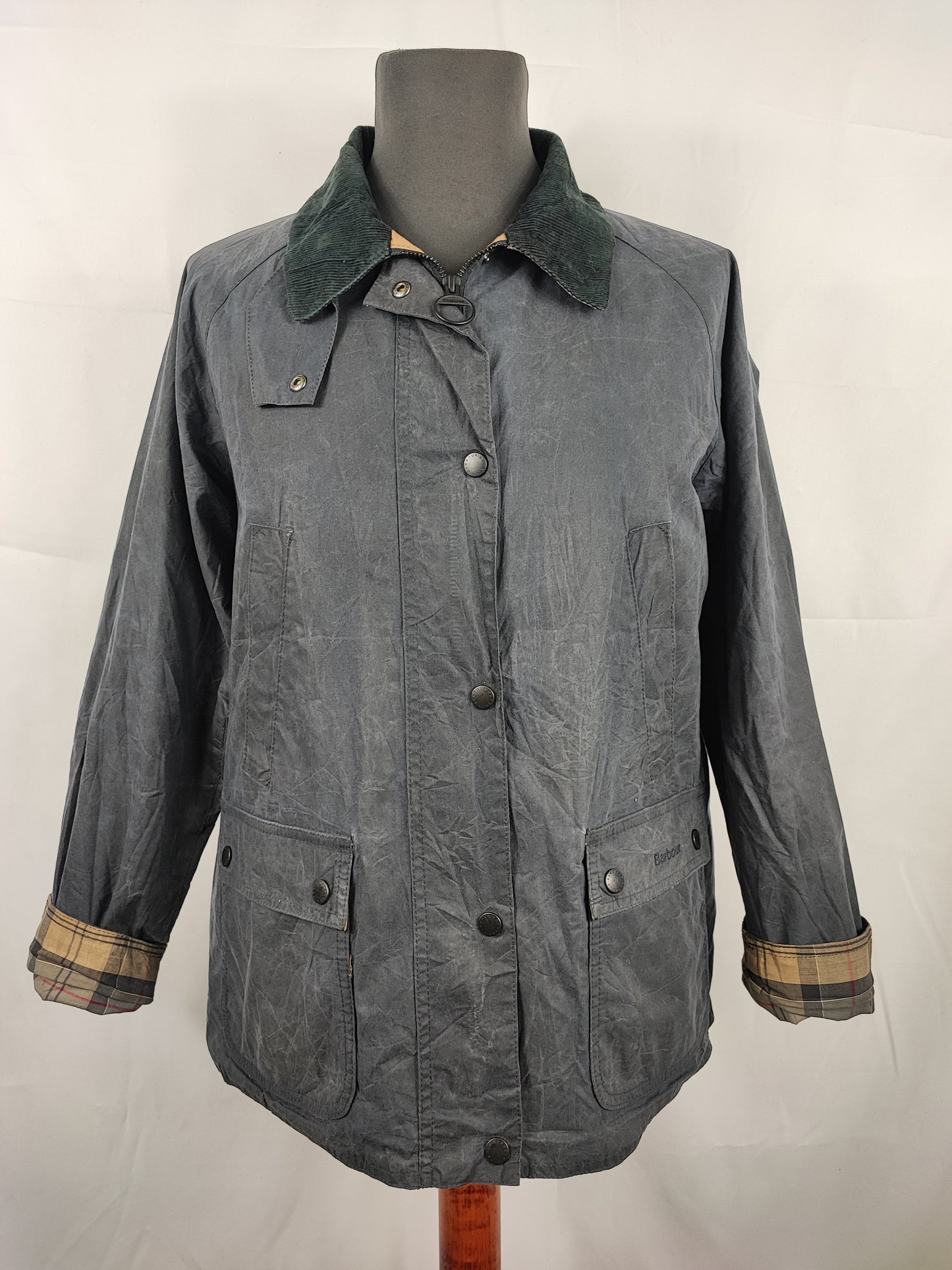 Giacca Barbour donna Blu Lightweight Acorn Uk12 Medium - Navy Lightweight Acorn jacket size 12