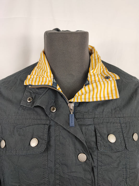 Giacca Barbour donna Blu Avonmouth uk12 Medium - Navy Wax Avonmouth jacket size 12