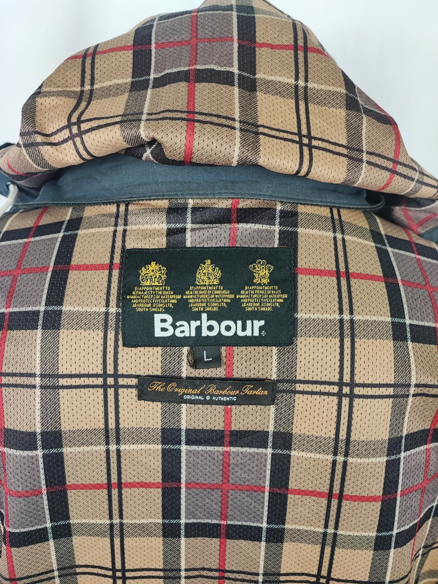Giacca Barbour blu cerata da uomo Large - Man Navy Masthead wax jacket size Large
