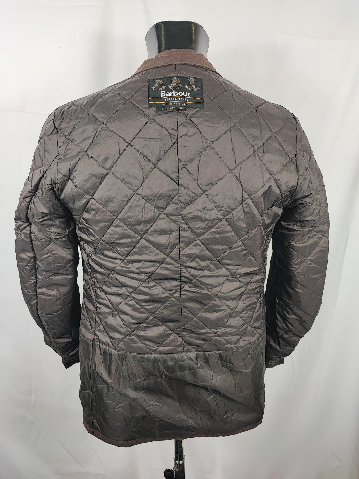Giacca Barbour International Uomo Duke Marrone Small - Man Brown Duke wax Jacket Size S