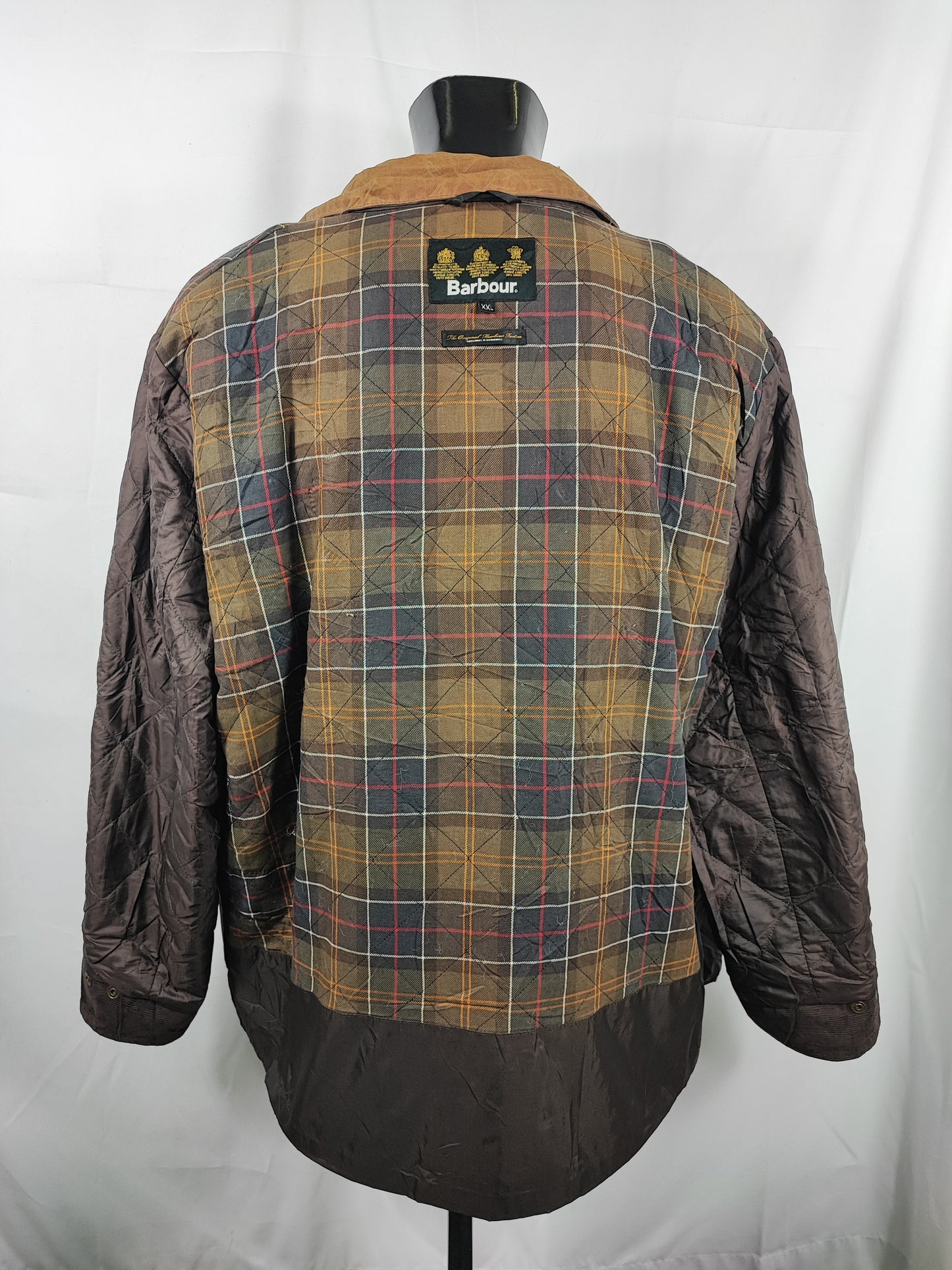 Giacca Barbour Beige Uomo Trooper cerata XXLarge Man Beige Waxed jacket size XXL