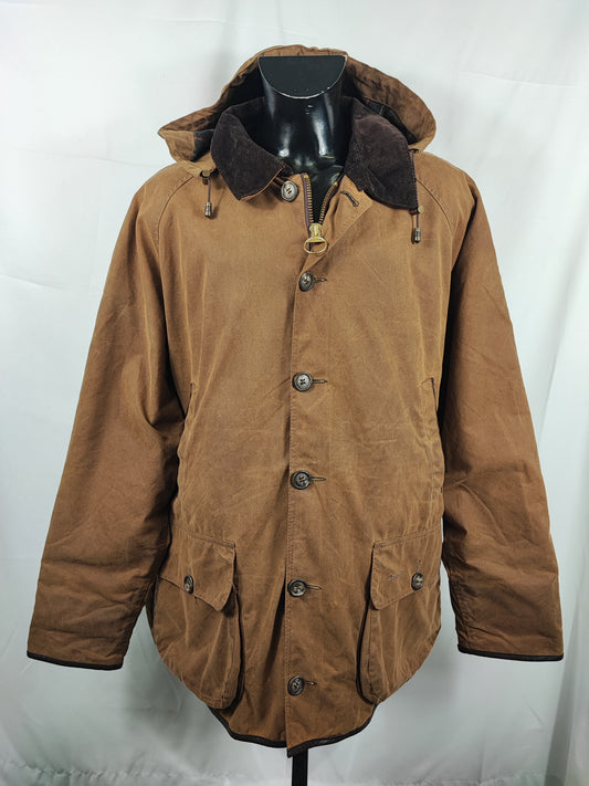 RARA Barbour Giacca Uomo Beauchamp C52/132 cm XXXL- Brown Waxed Beauchamp coat size XXXL