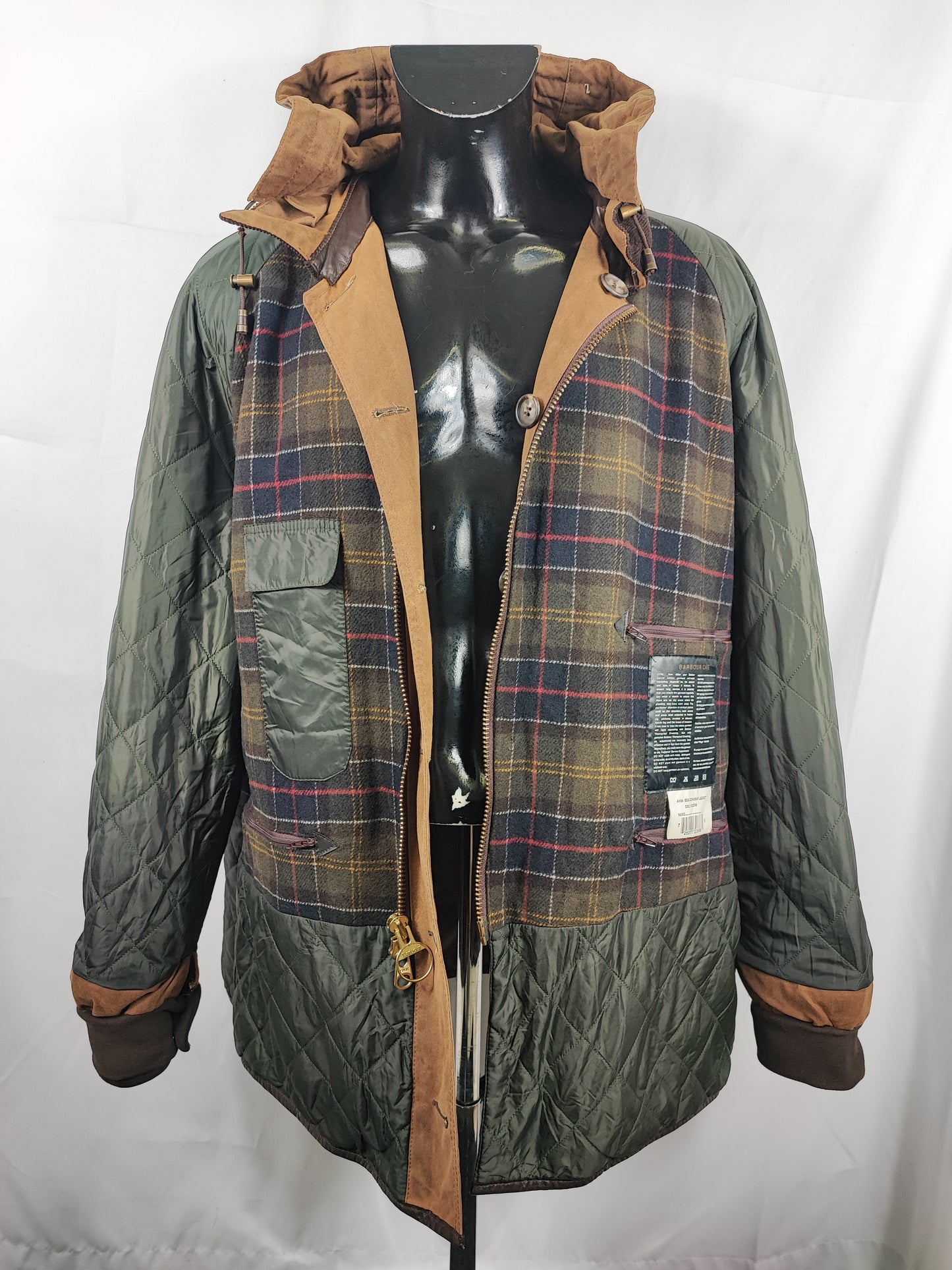 RARA Barbour Giacca Uomo Beauchamp C52/132 cm XXXL- Brown Waxed Beauchamp coat size XXXL