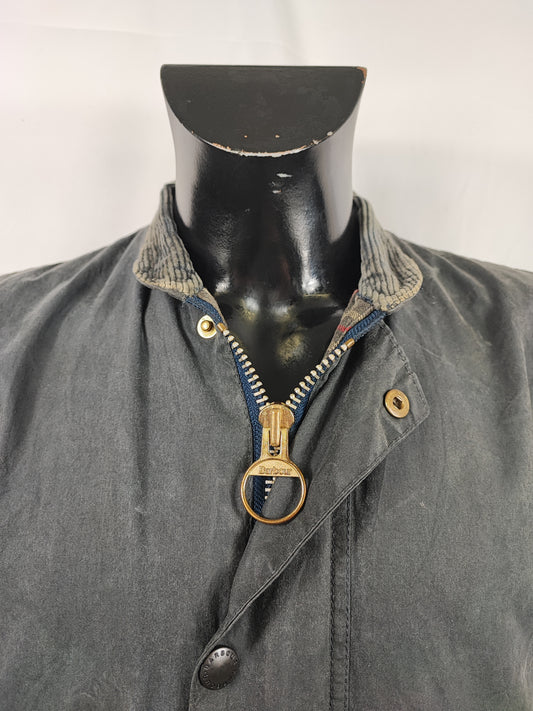 Barbour Gilet cerato da uomo Westmorland Blu Medium- Navy vintage Westmorland Waistcoat size M