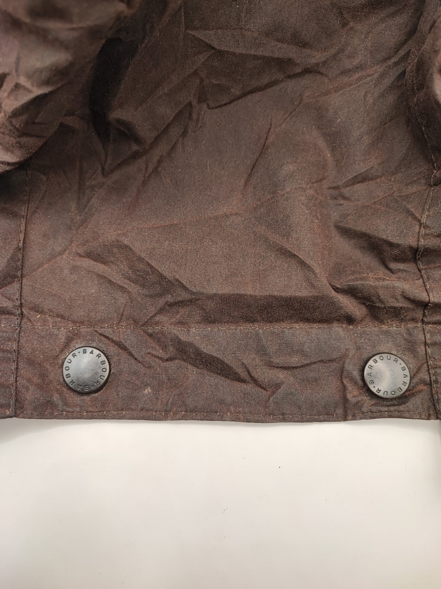 Cappuccio Barbour vintage marrone Taglia Unica - Brown Vintage Waxed Hood