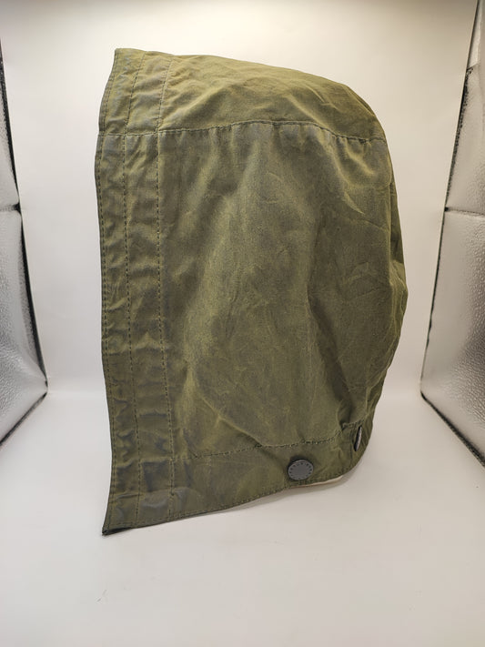 Cappuccio Barbour verde vintage - Vintage Green Barbour Hood