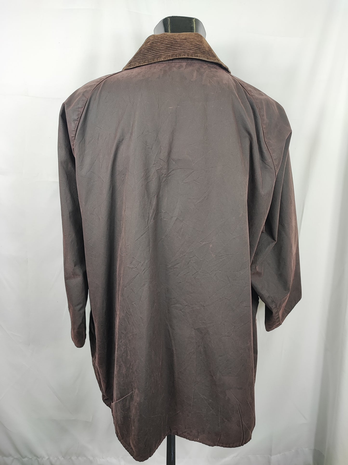 RARA Barbour Gamefair Marrone C46/117 cm Brown Wax Gamefair Jacket c46 size Xlarge