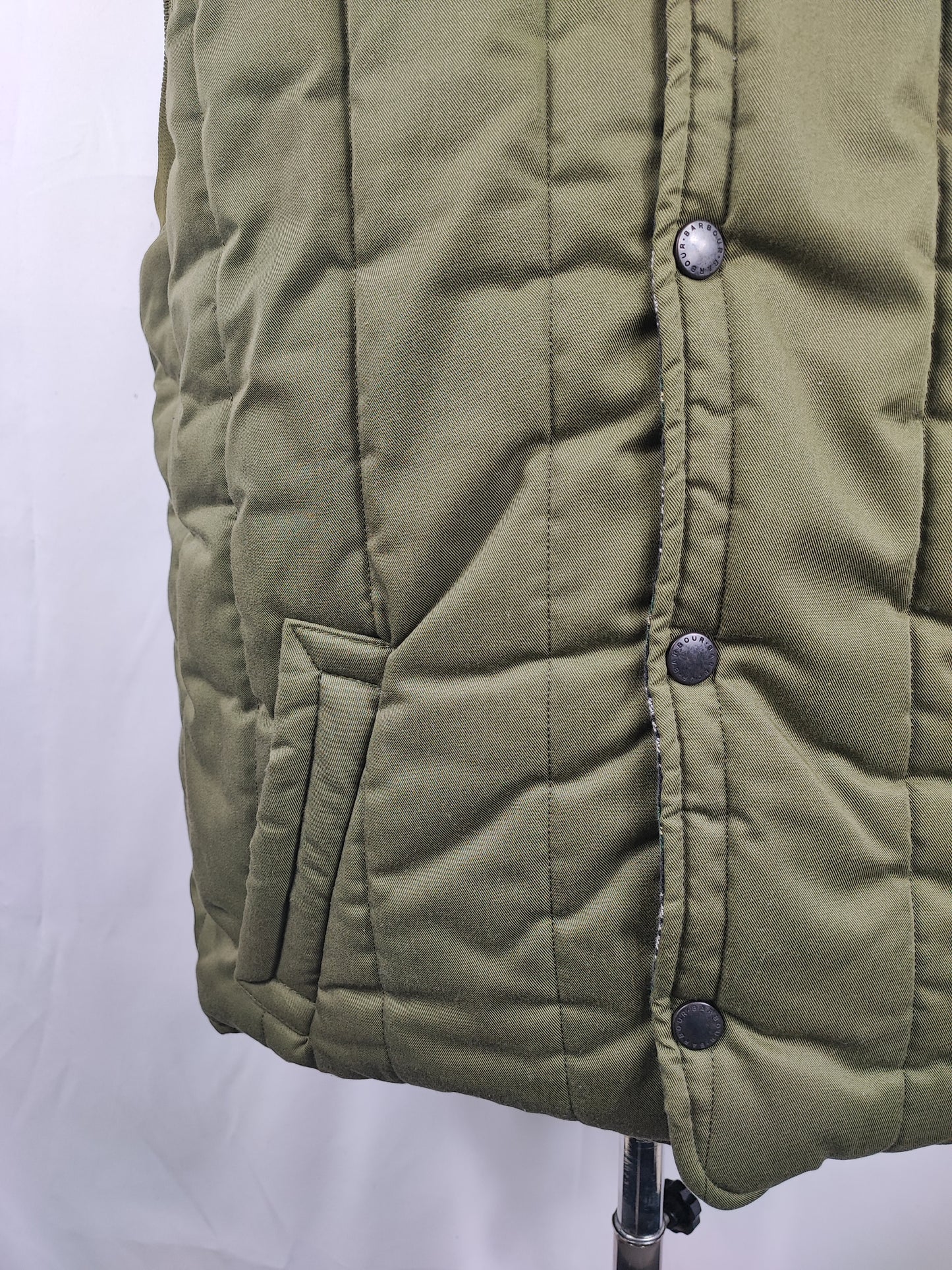 Gilet Barbour Vintage Trekker verde Xlarge- Green man vintage vest Trekker size  XLarge