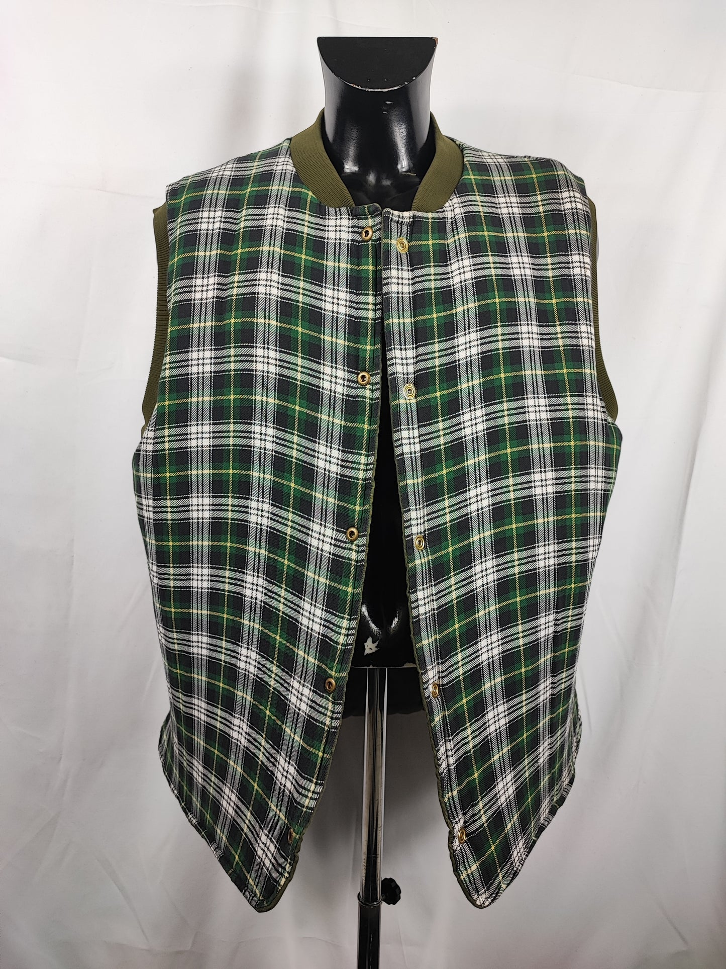 Gilet Barbour Vintage Trekker verde Xlarge- Green man vintage vest Trekker size  XLarge